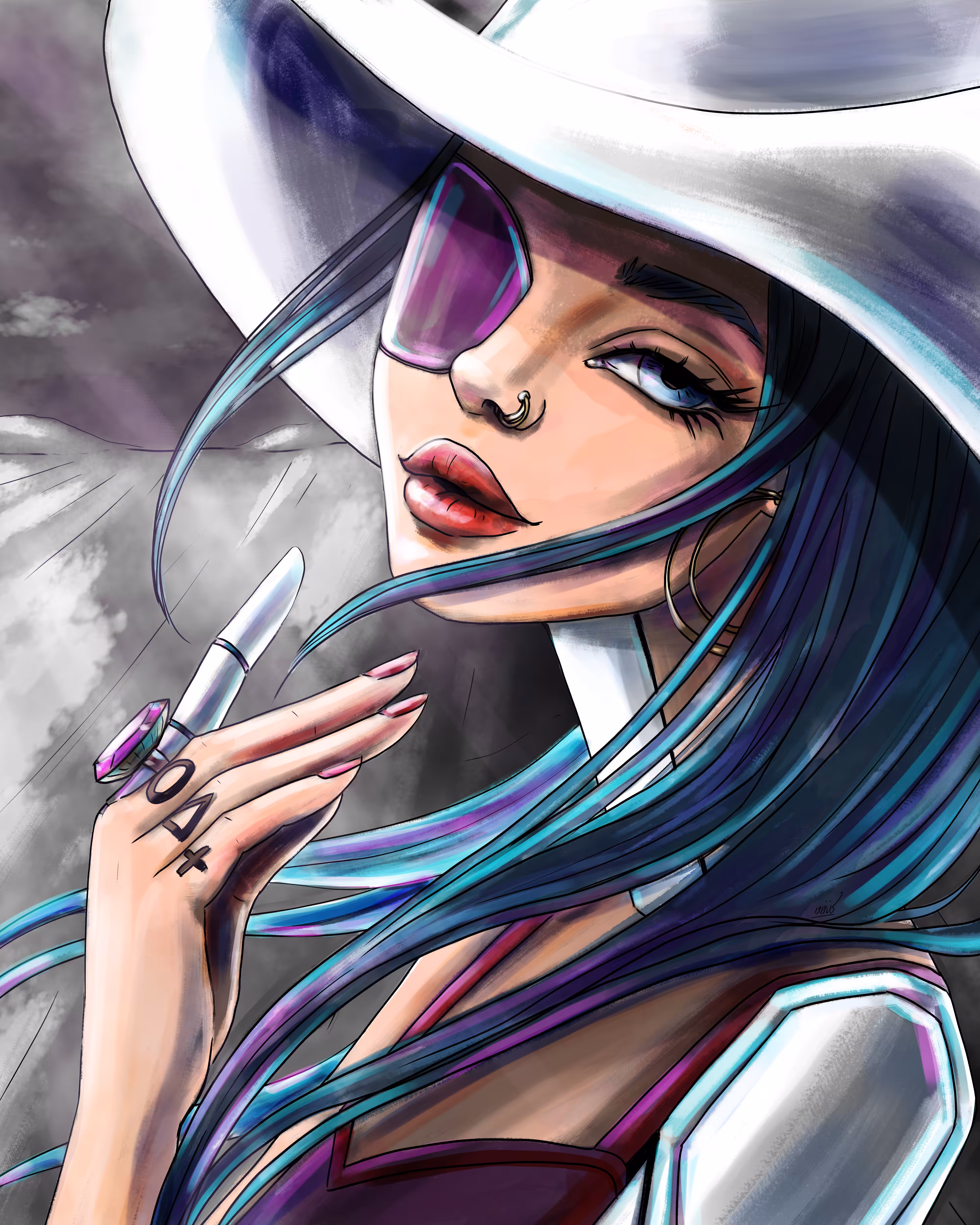 #blametezos - Cyborg Cowgirl