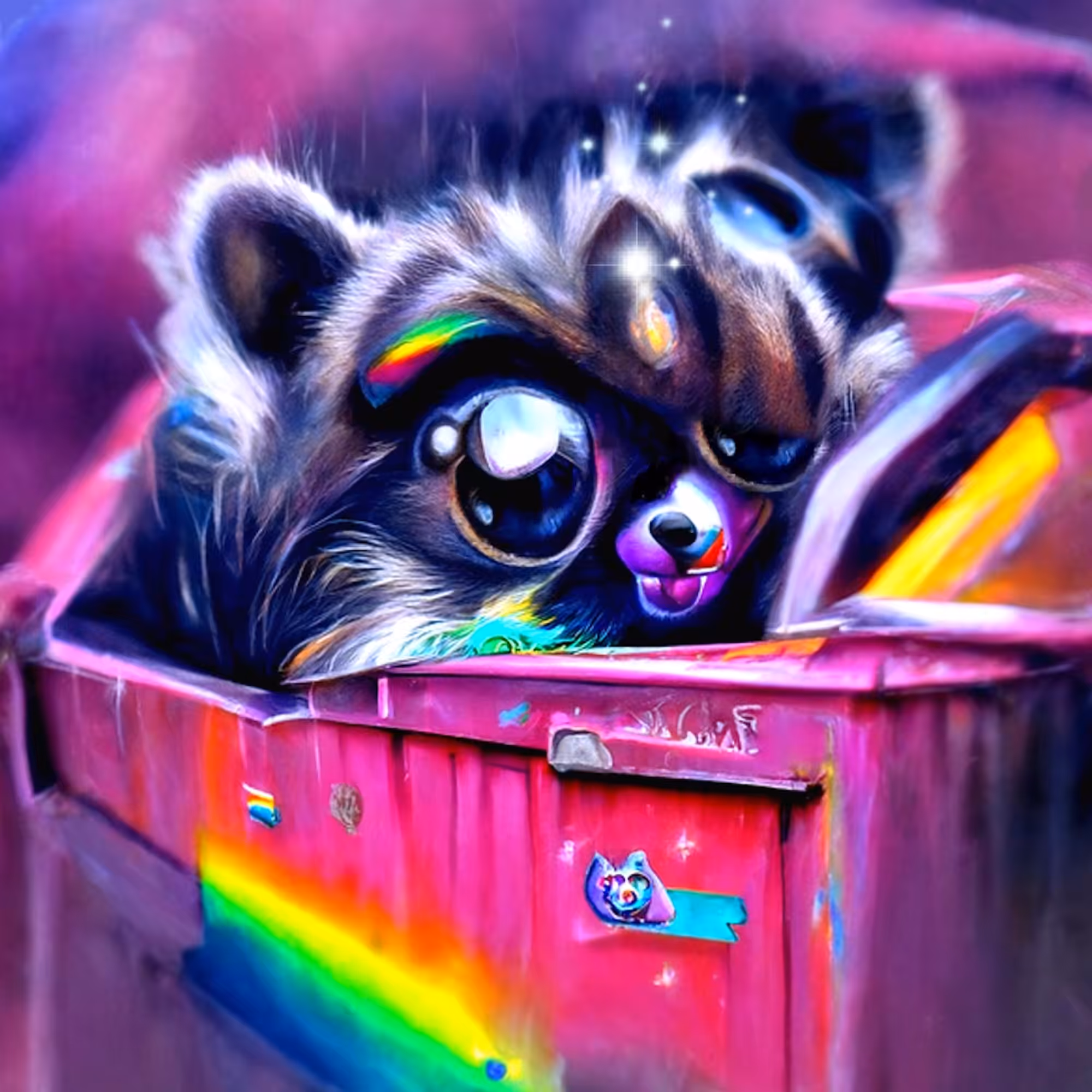 Enlightened Trash Panda