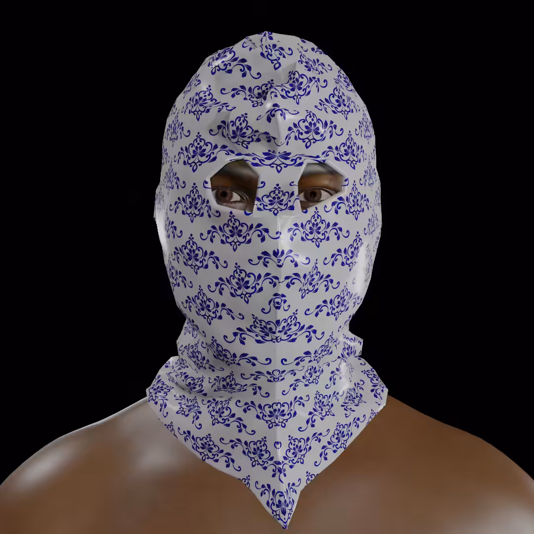 porcelain balaclava