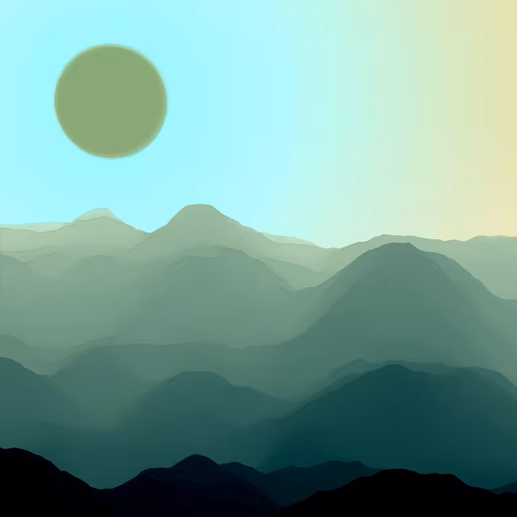 Valley at Dawn #209
