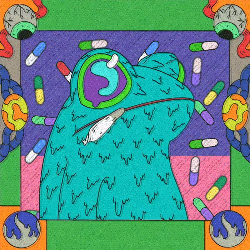 Blue Toad #84