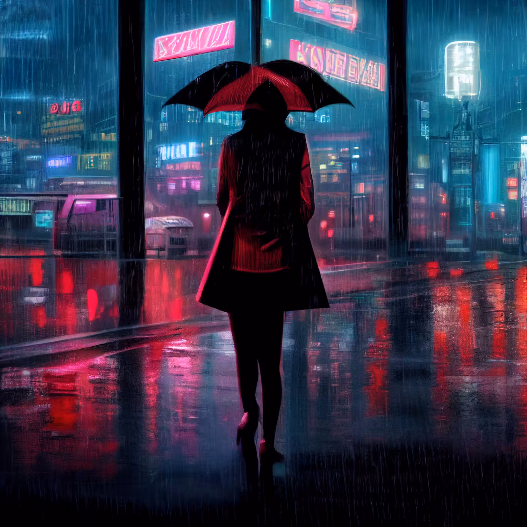 Neon Rain