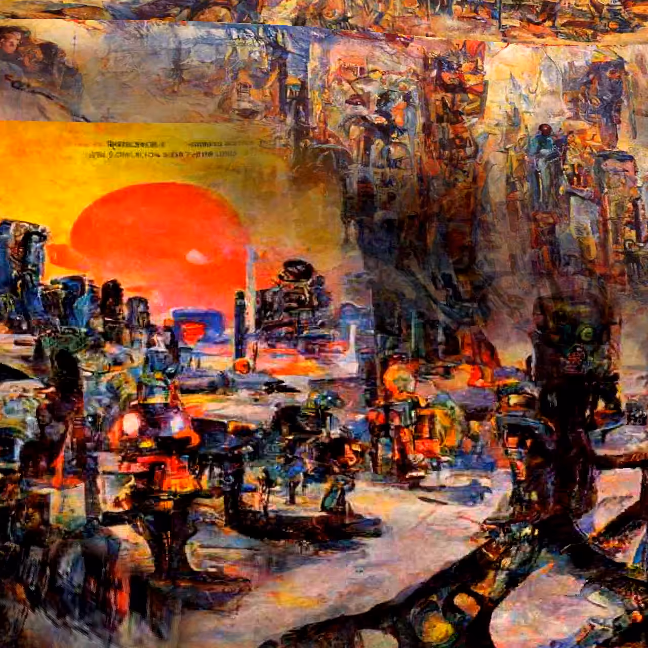 the fabric of time as contemporary ruins #81