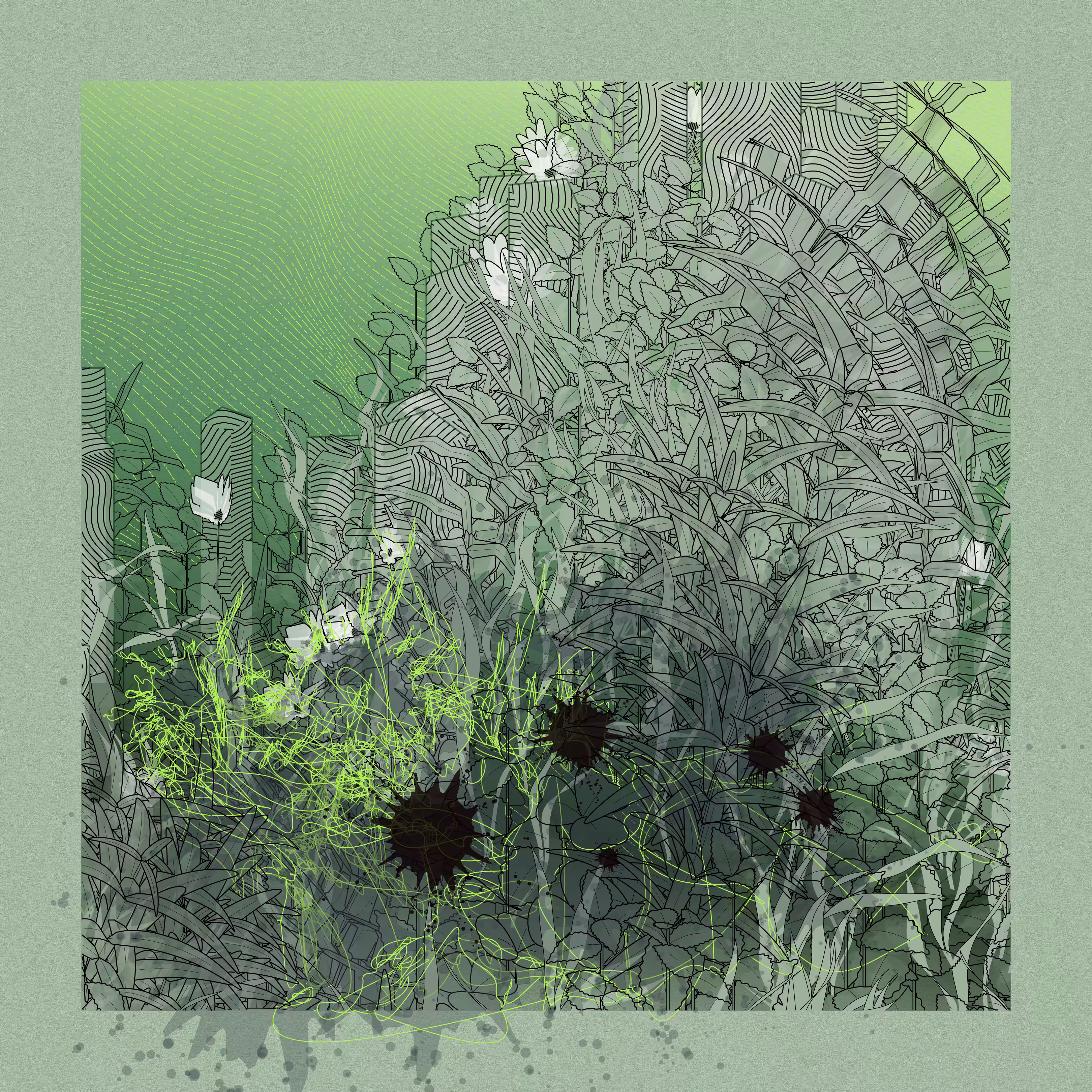 Landscape with Carbon Capture #7955