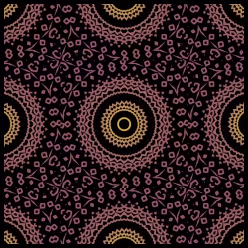 Дэ-generative Kaleidoscope #8