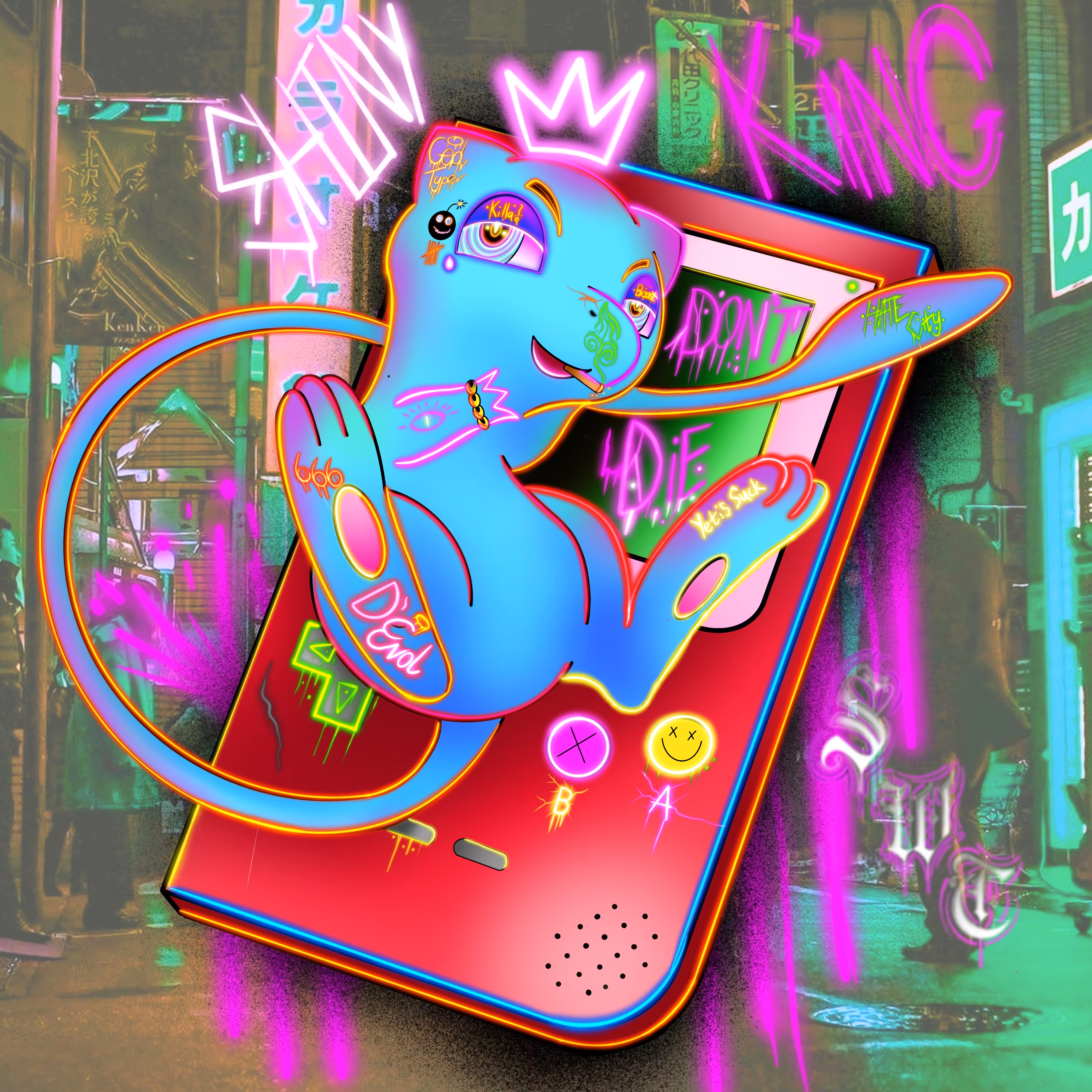 Tokemon God - Mew Shiny Form
