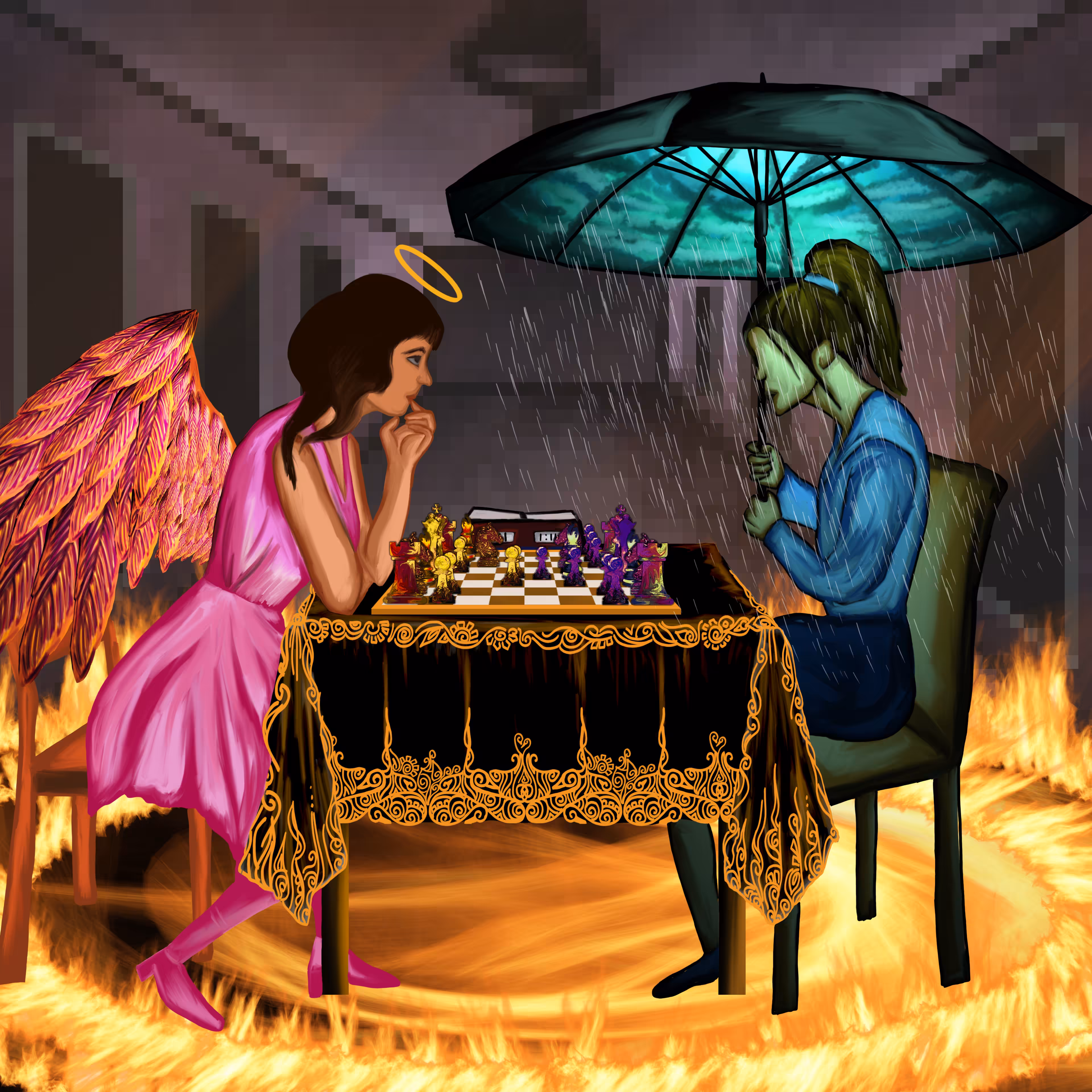 Chess Players: Chess Match #225