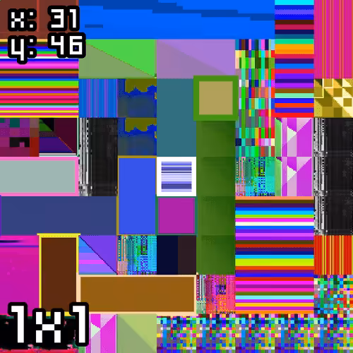 XITY #329 - x:31 y:46 - 1x1
