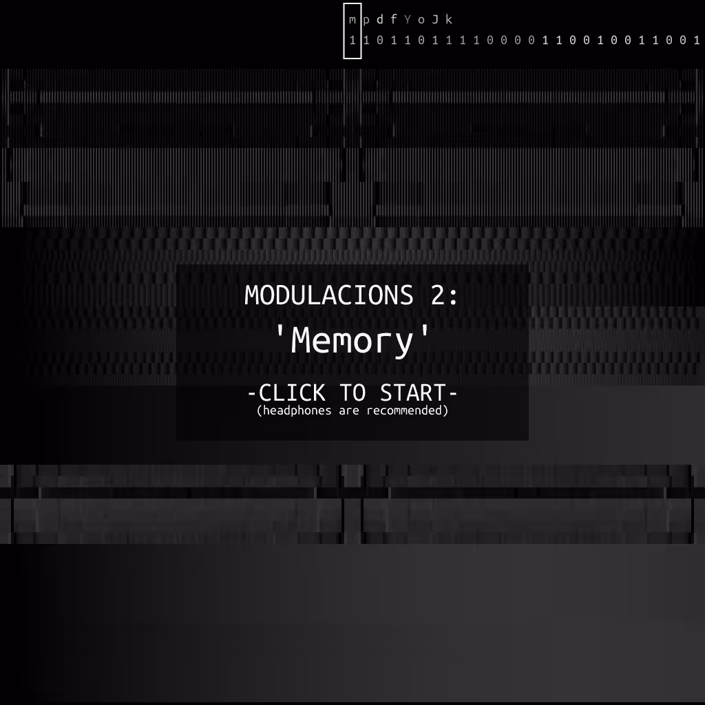 Modulacions 2: 'Memory' (audio) #72