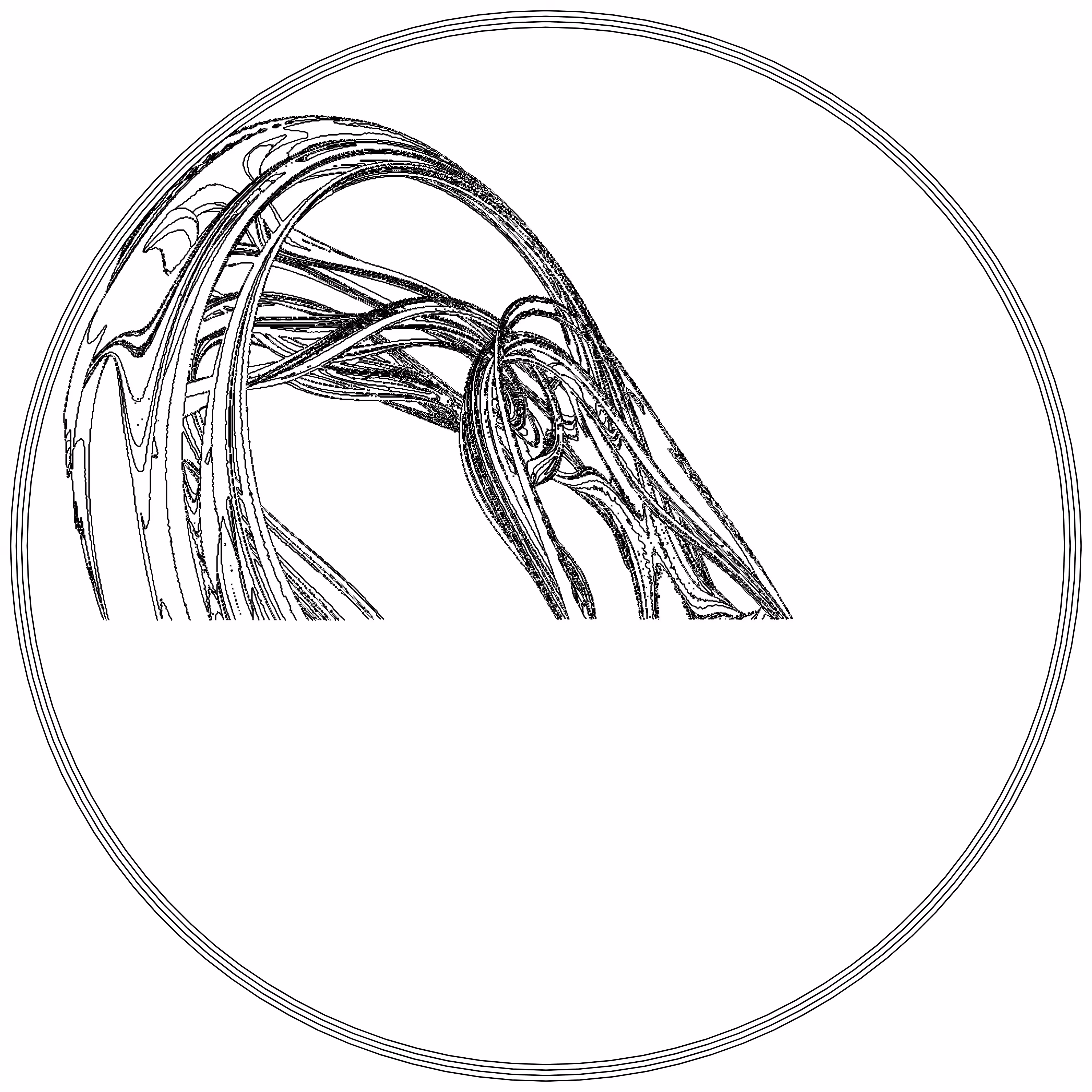 LL21 Fractal Contour #122