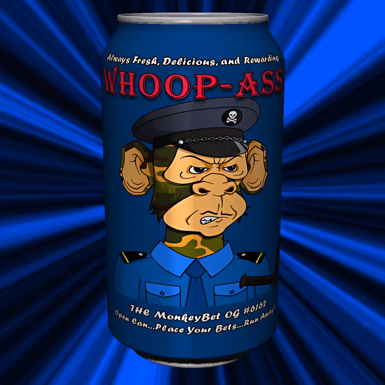 MonkeyBet Dao WHOOP-ASS Can #6162