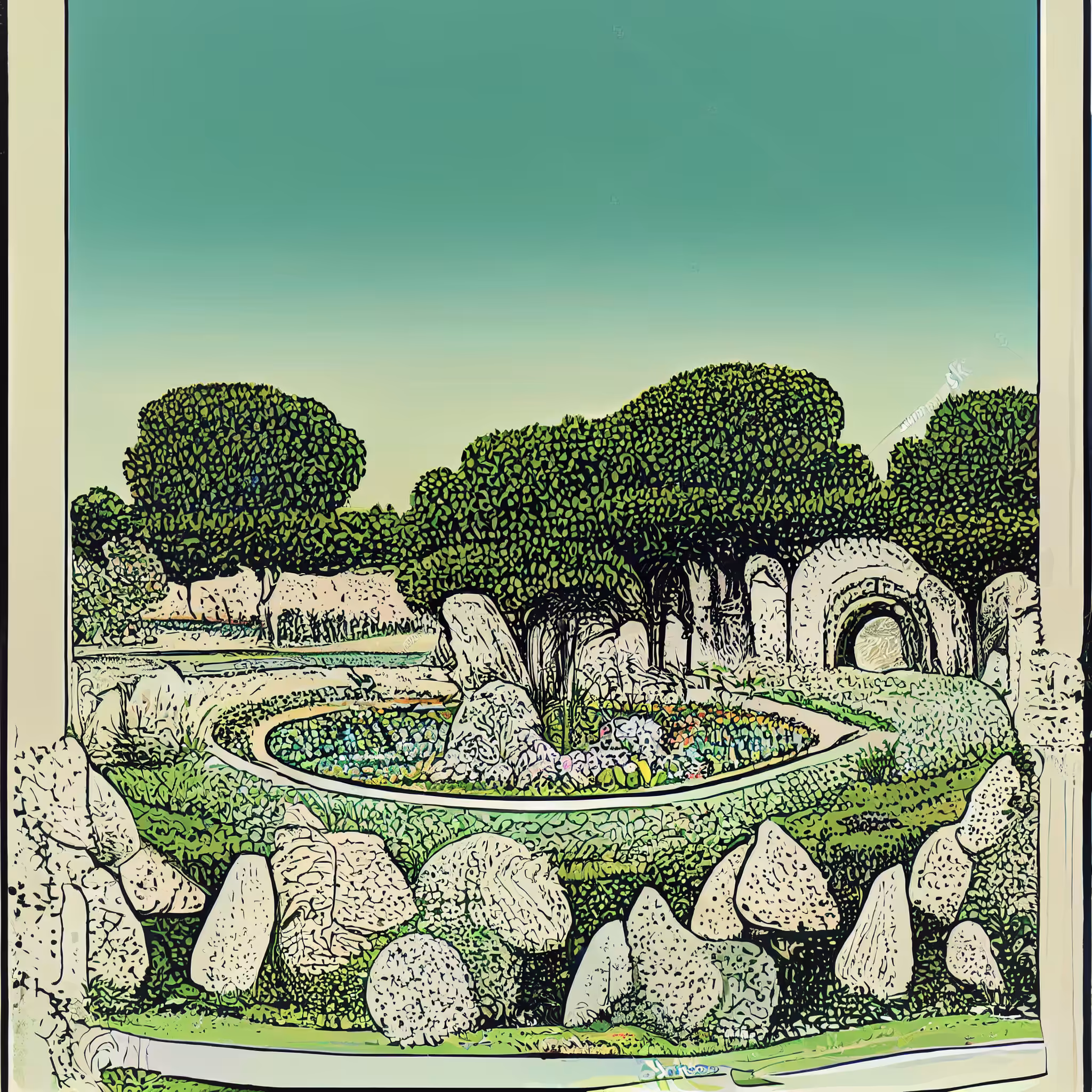 GARDENS: Stone Circle Garden