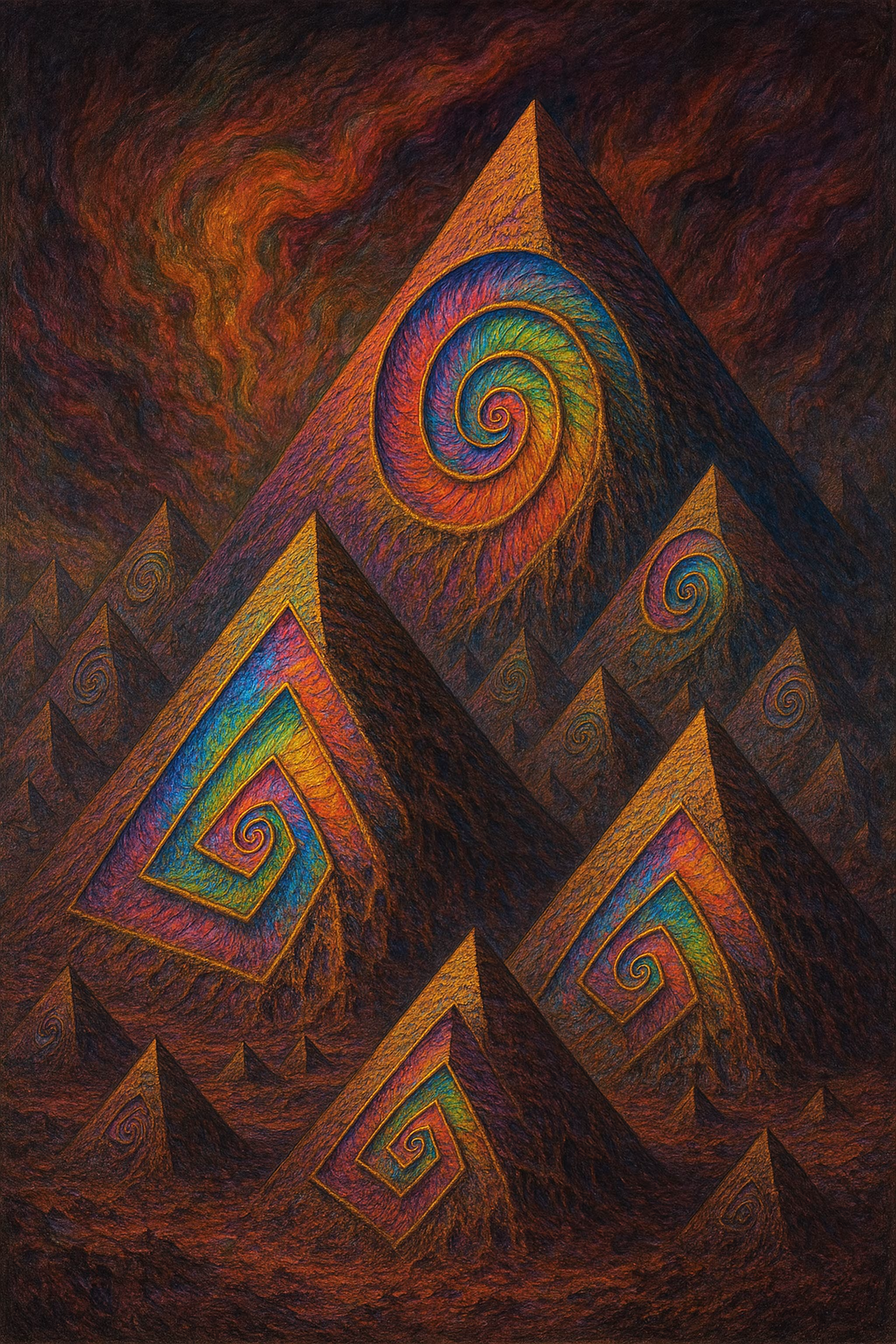 Inferno of the Rainbow Pyramids