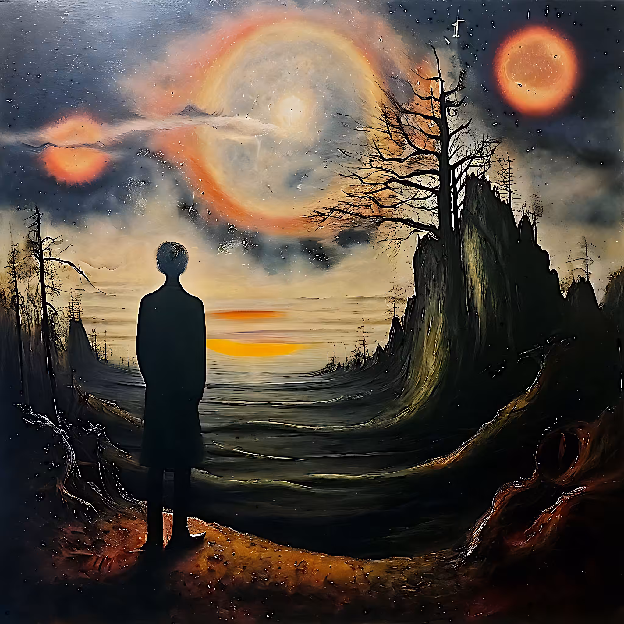"The Twilight of the Three Suns"