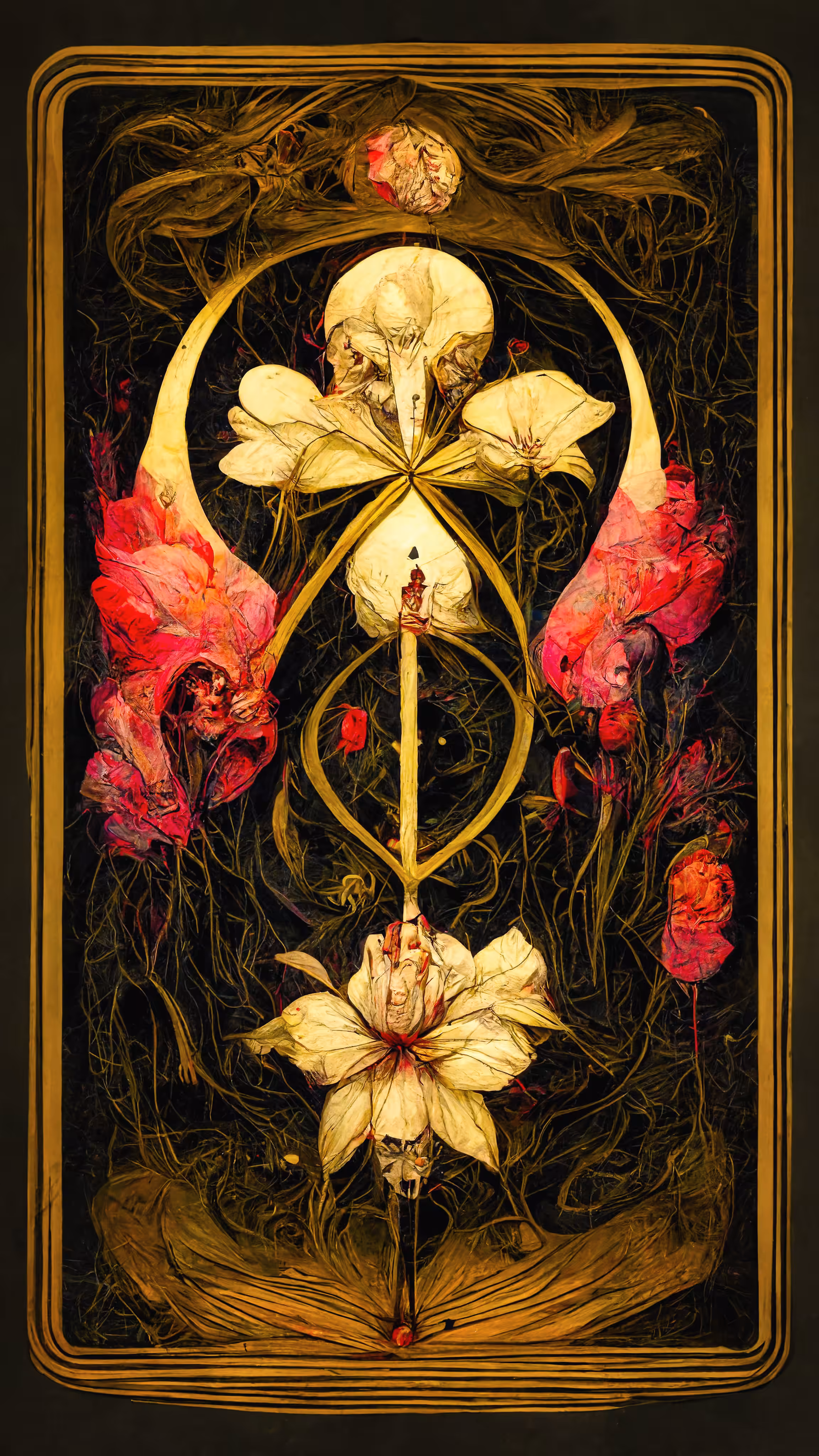 dark blossoming