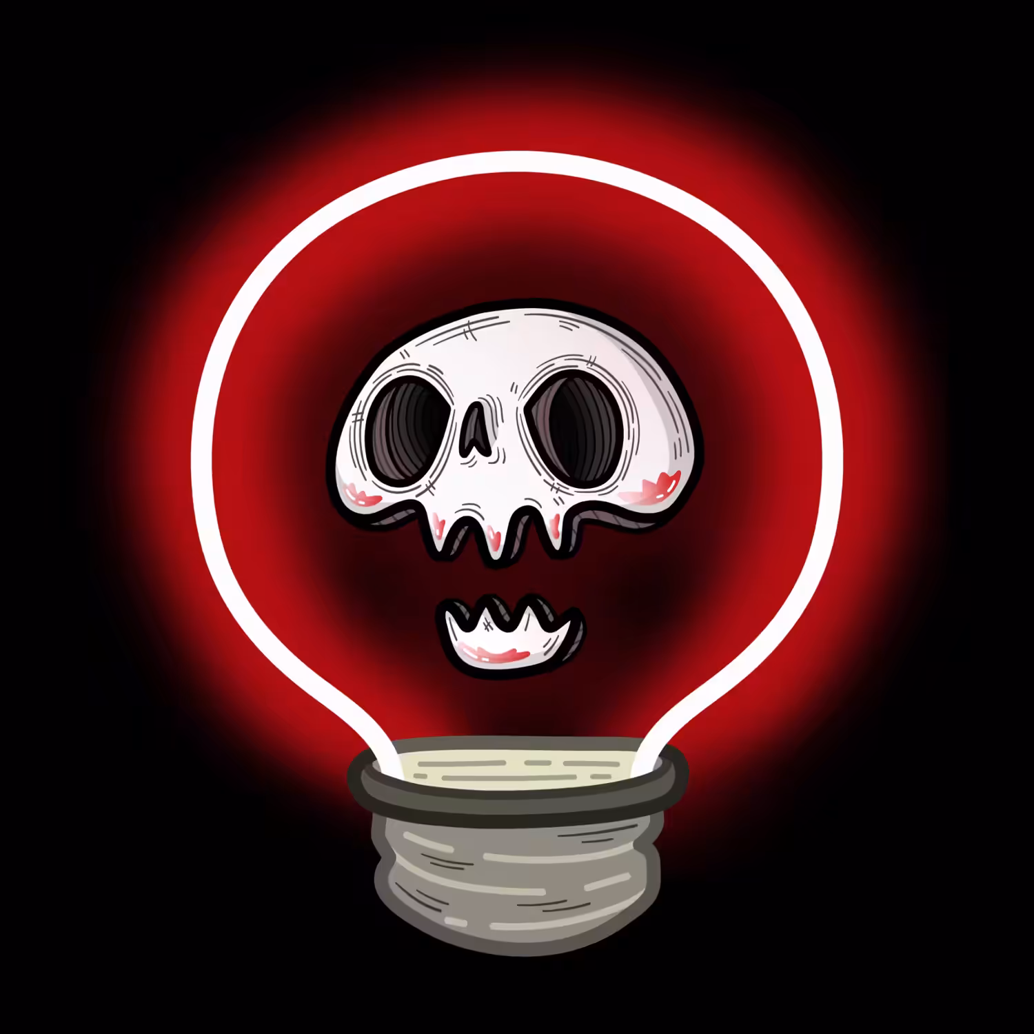 GHOST LIGHT BULB : Fire