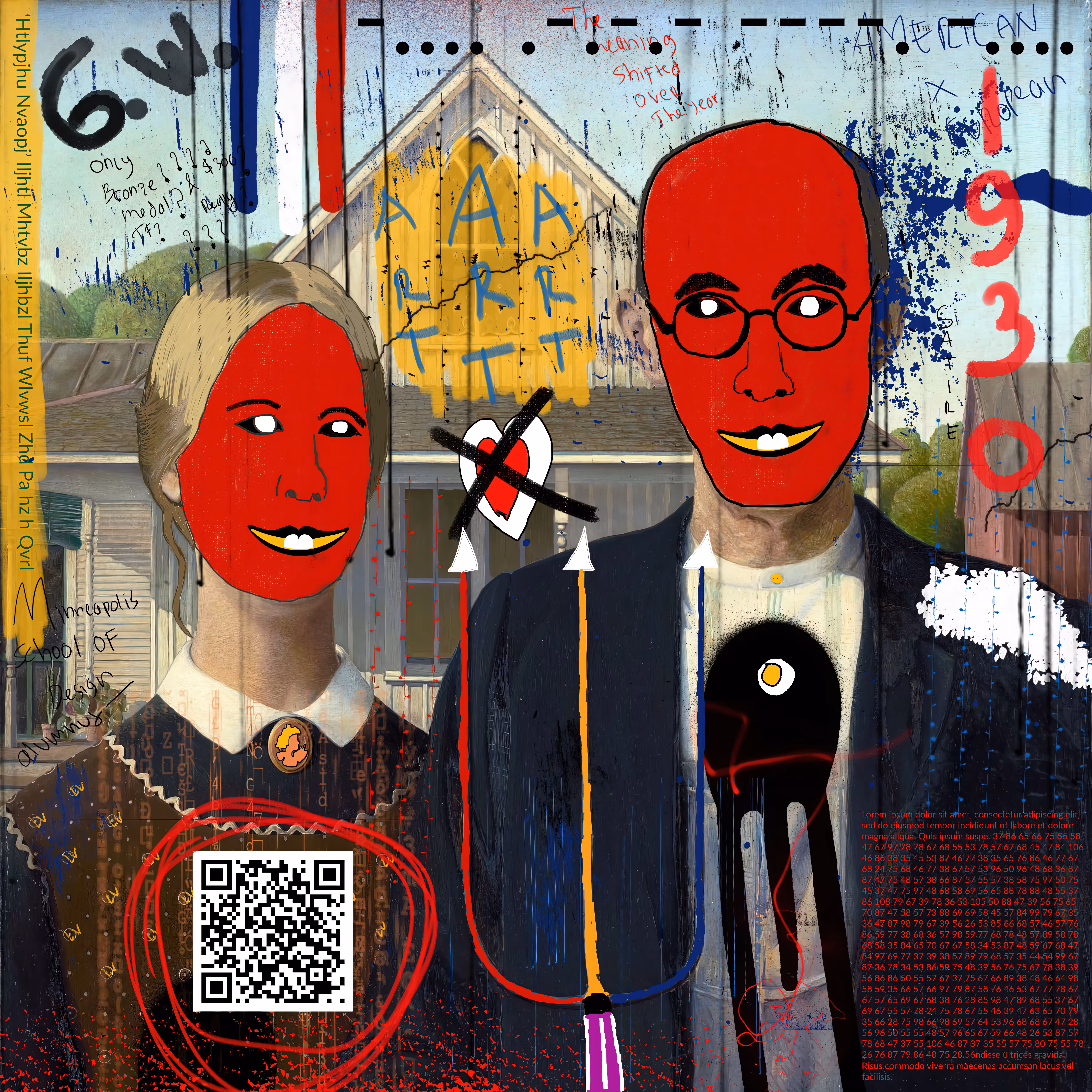 Stolen American Gothic