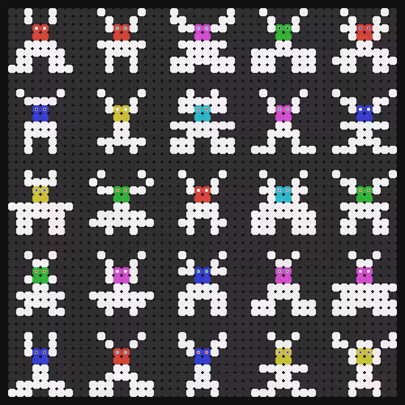 8x8 Pixel Creatures #138