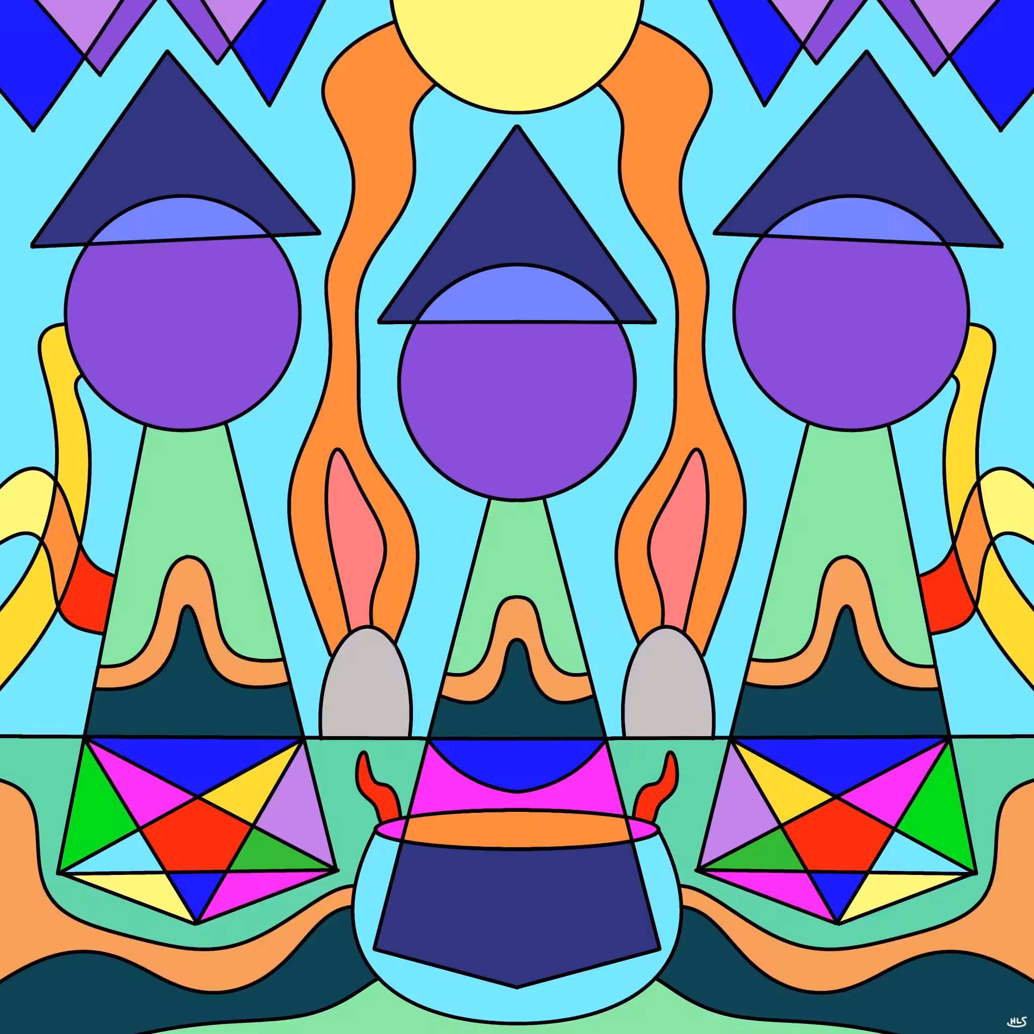 HappyLittleShapes: Hocus Pocus