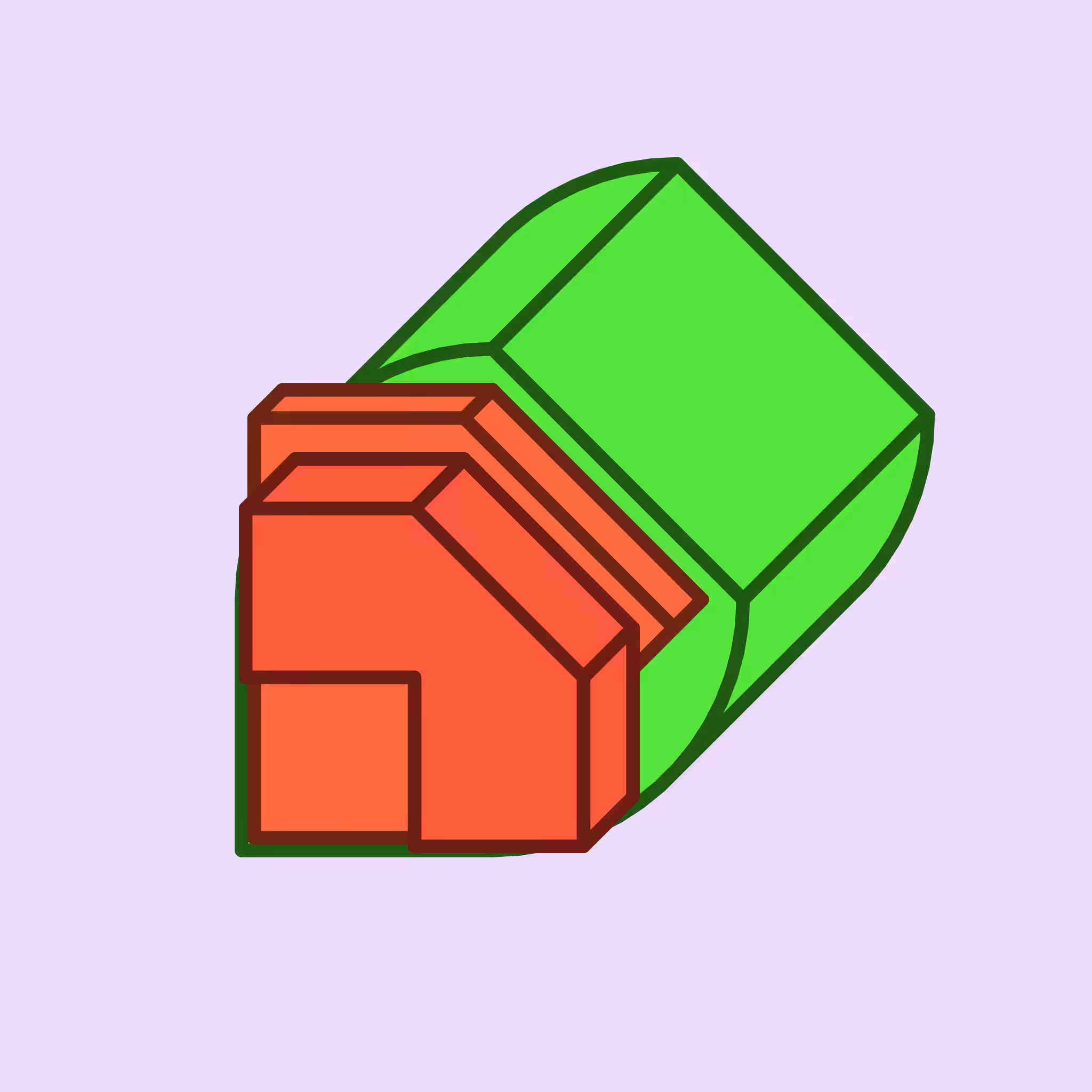 Calm shapes #1745