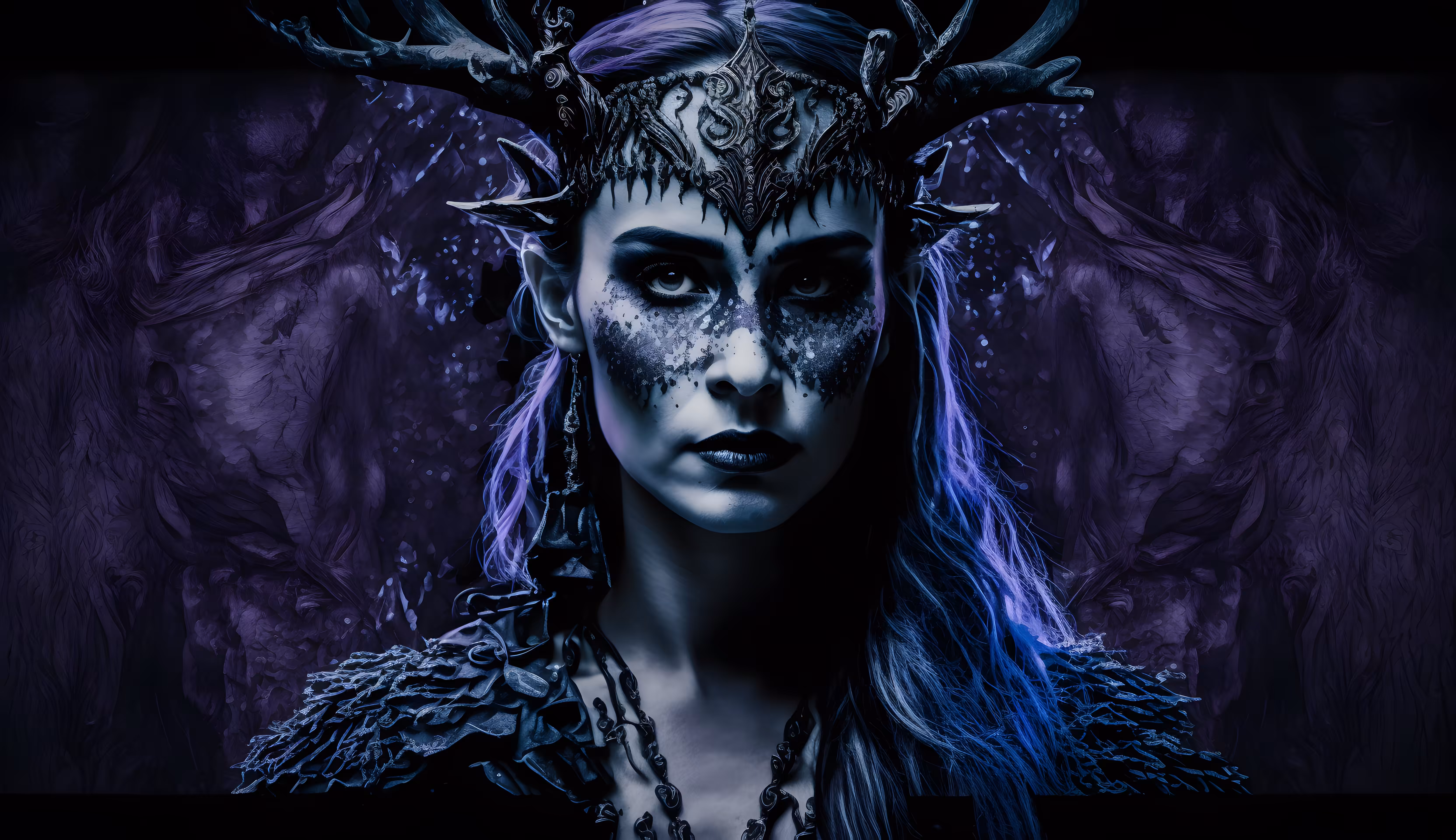 "The Enigma of Hel: A Haunting Portrait of the Norse Goddess"