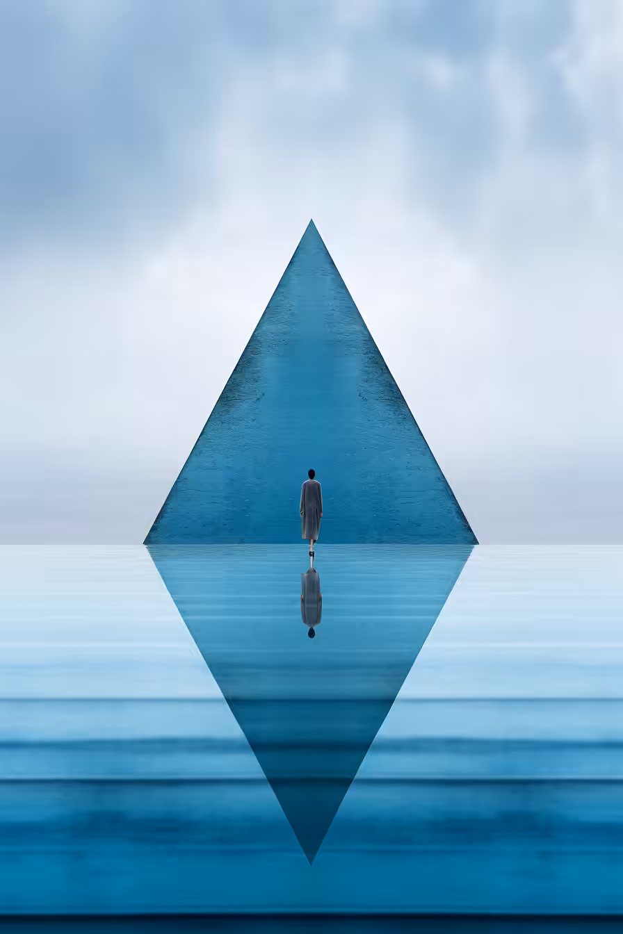 Blue Triangle