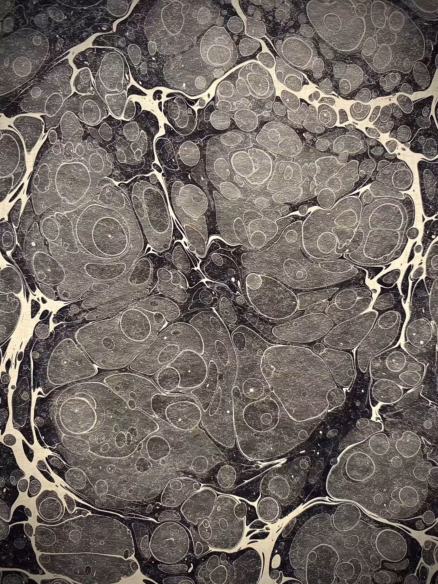 Monochrome Battal Ebrû / Marbling Art SE #1