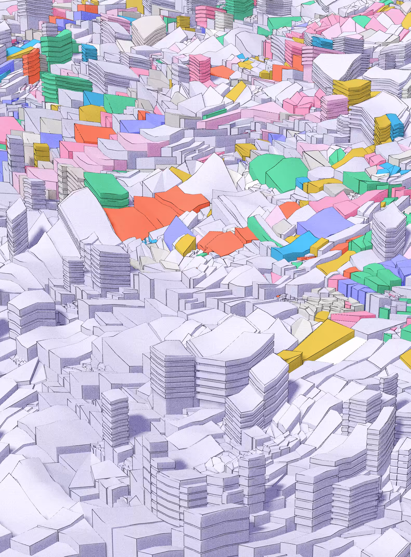 Brutalist nature