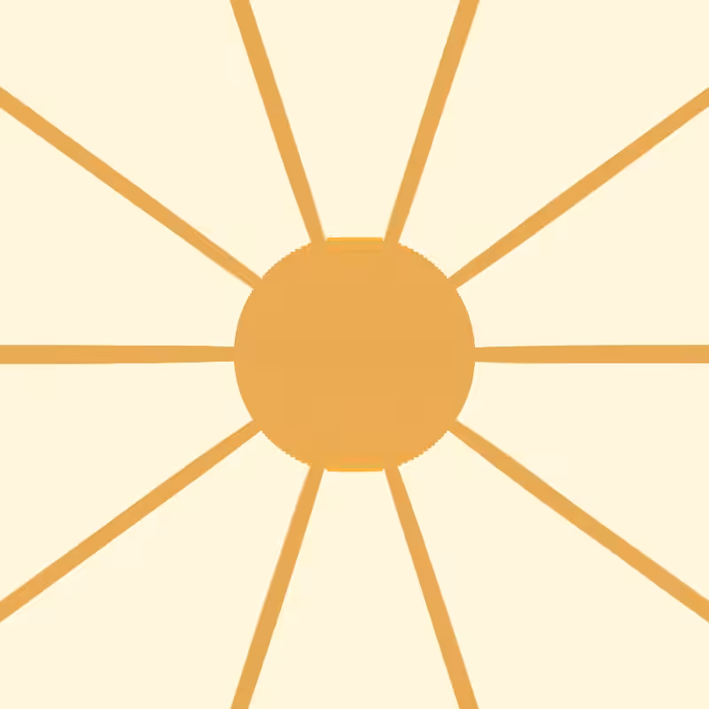 Lever de soleil linéaire #14