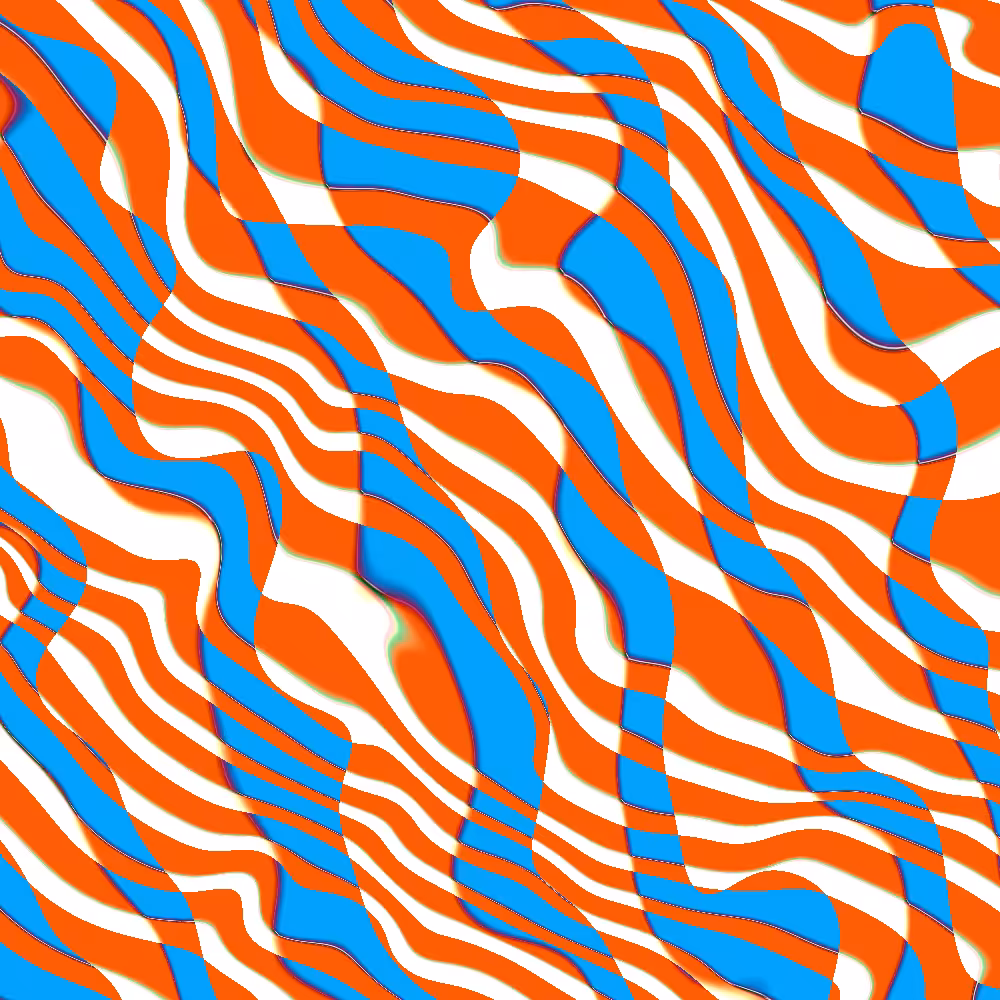 Tangled Stripes of Joy #1