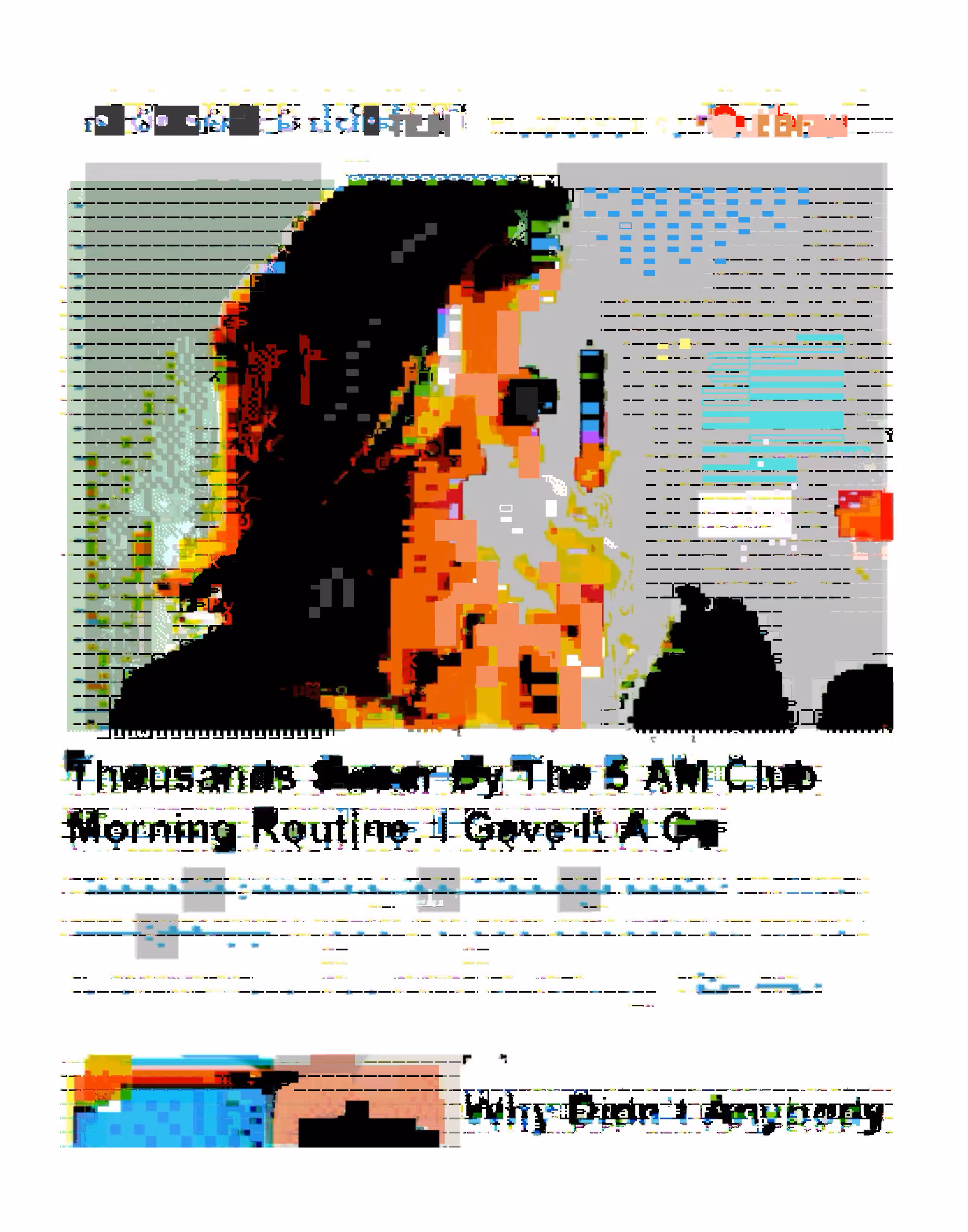 The 5 AM Club