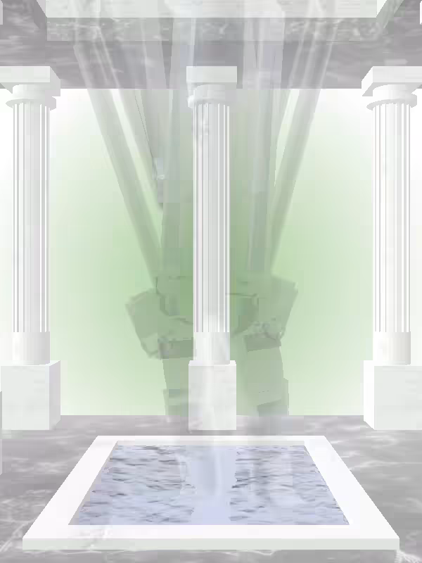 HeavenComputer: The Fading Excited Luminescent Chrome Woman #2243