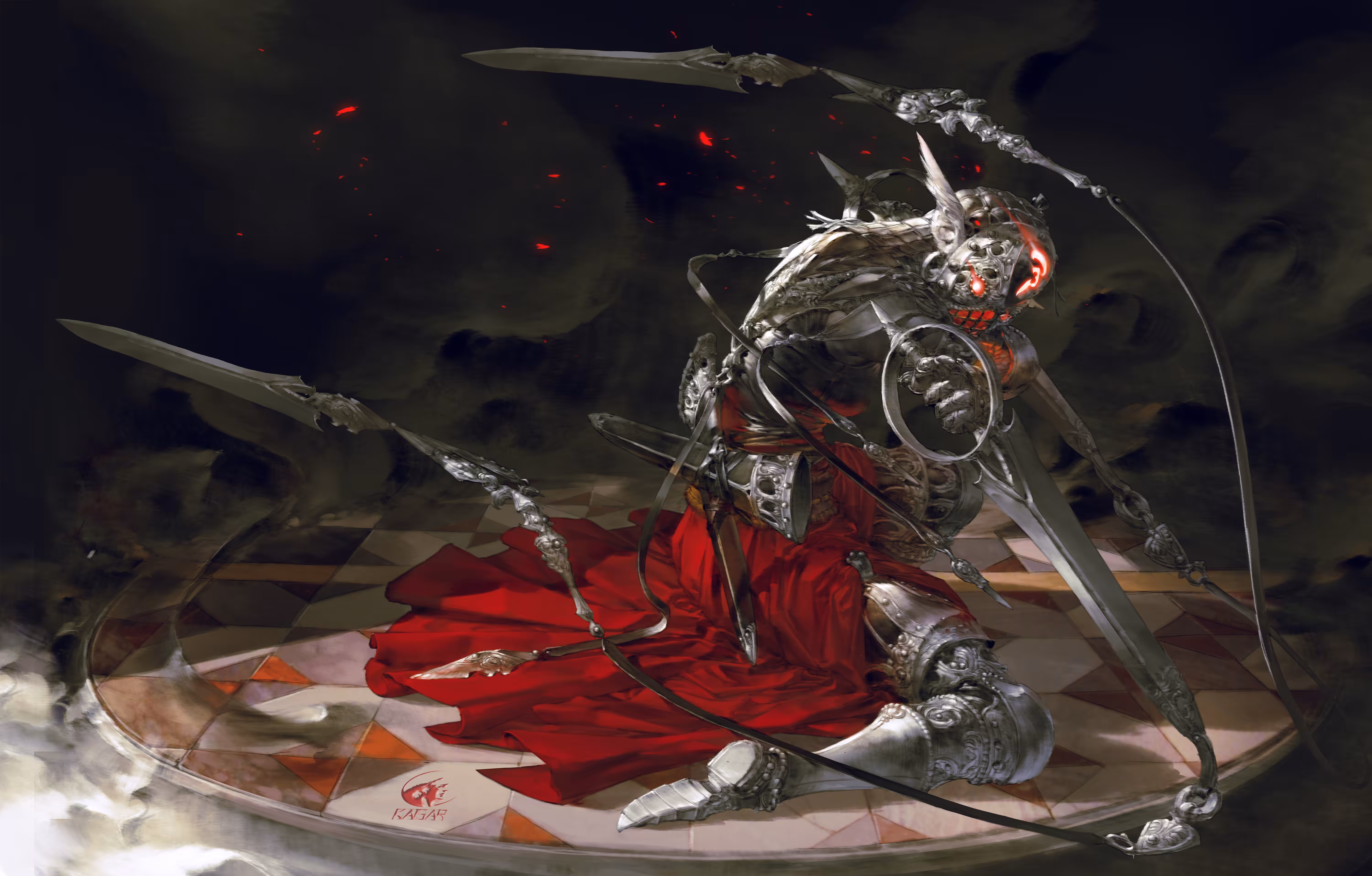 The commander of Felice's Knight Siamese