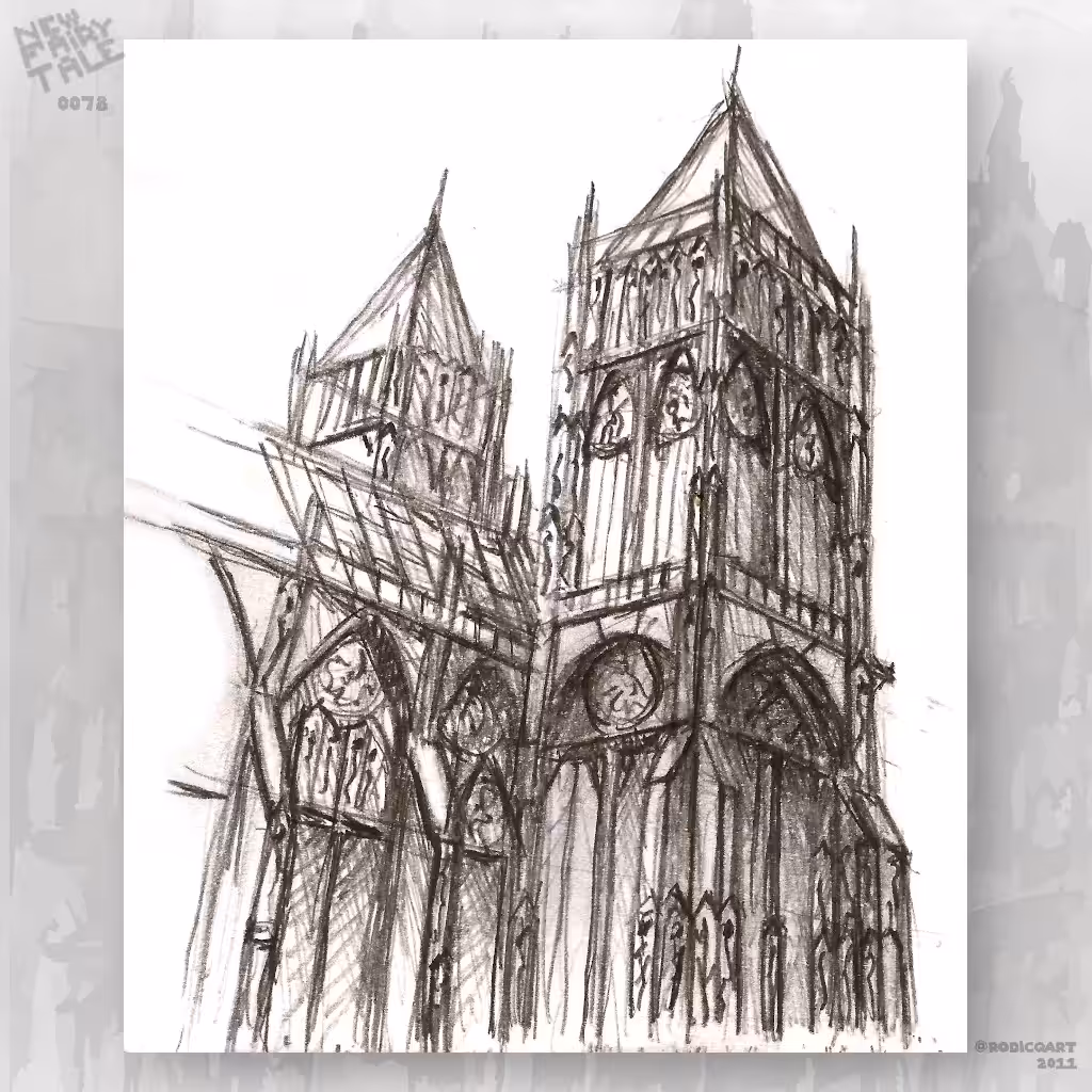 Cathedral in Sketchbook 0078