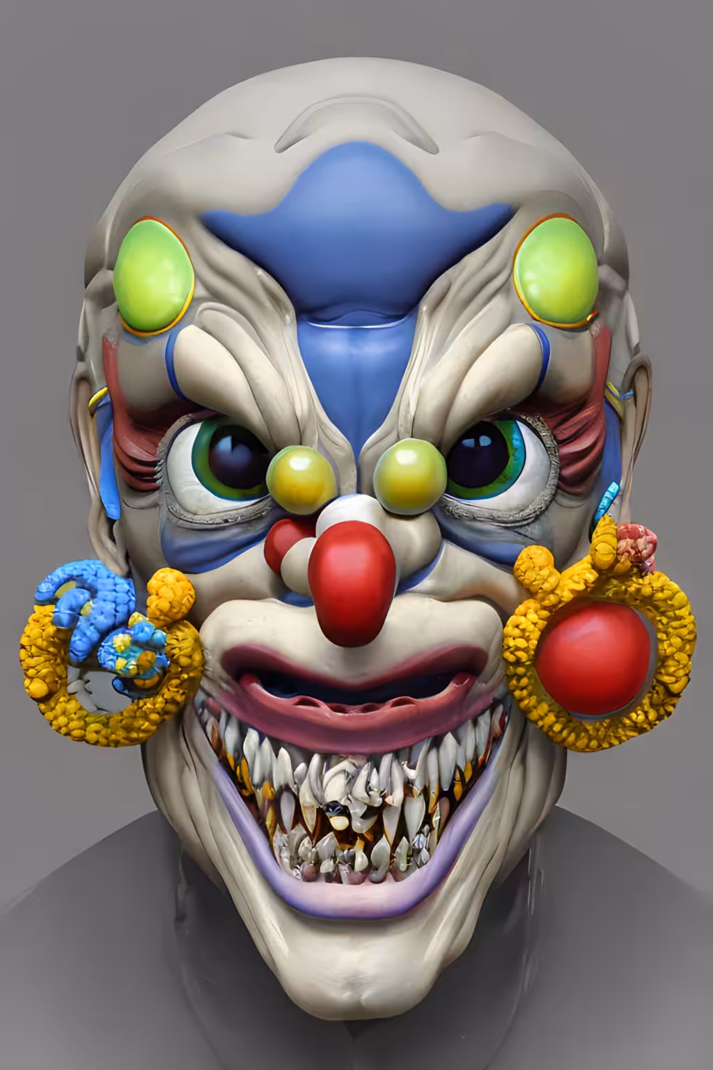Distorted Faces: Distorted Face #8