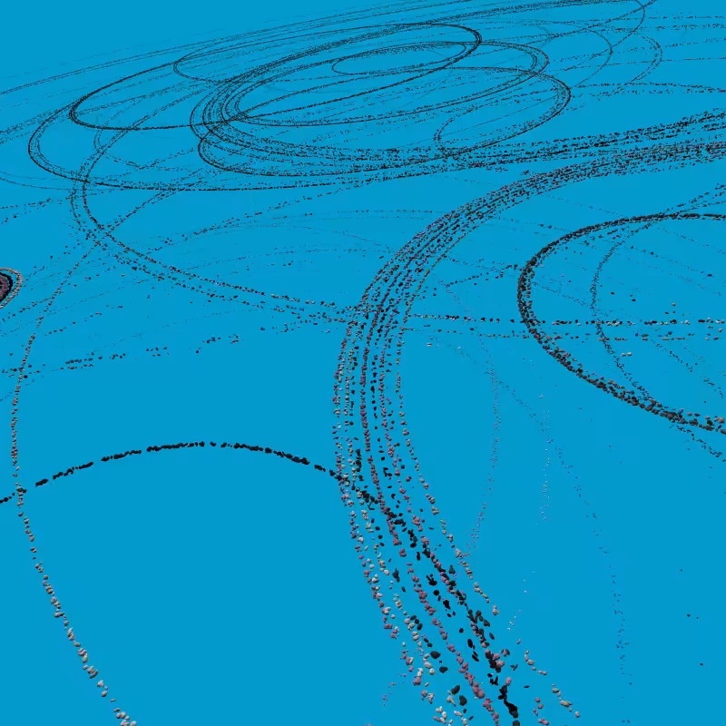 circle drops - 'the passenger' sketches #3