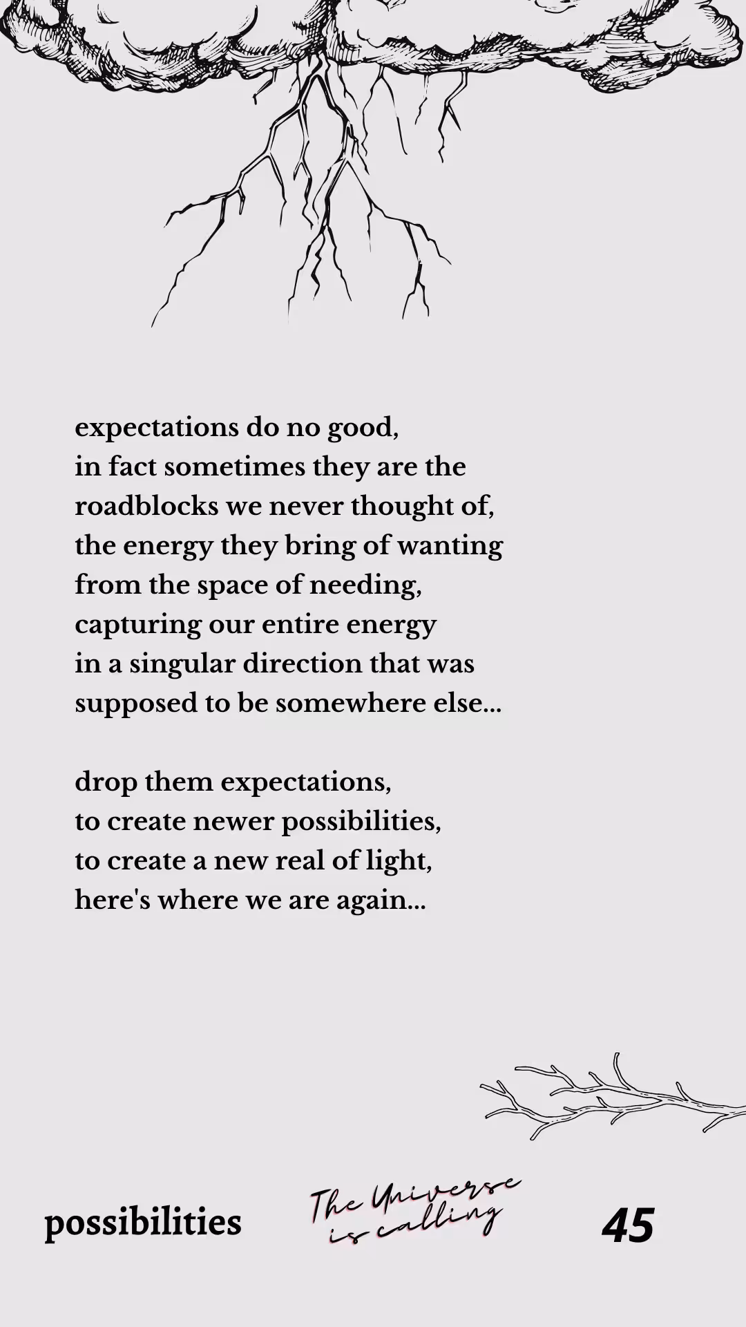 Expect Nothing