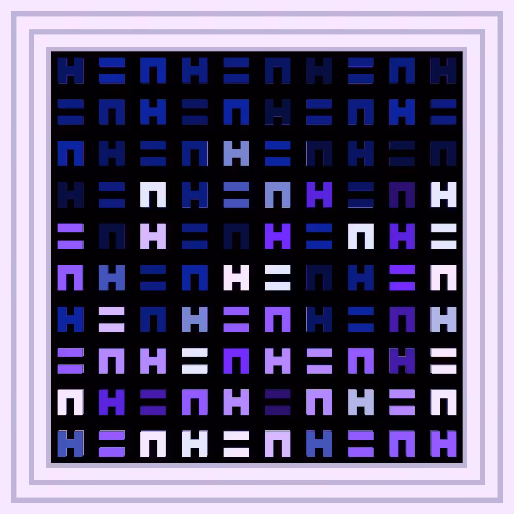 Mercury               :: Procedural Symbols (H=N) #525/1000