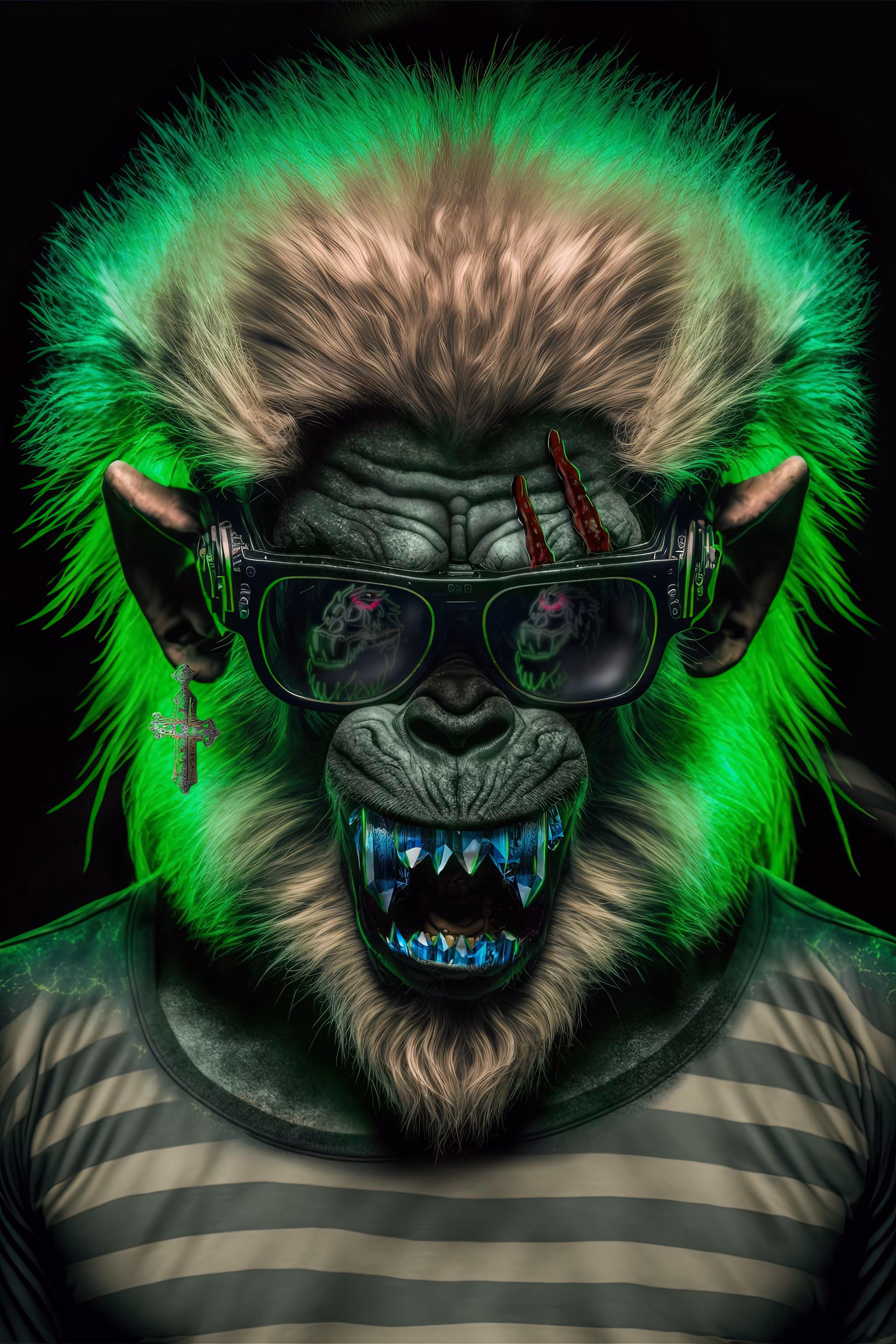the Blonde Zombie - LAYC 221 Derivative
