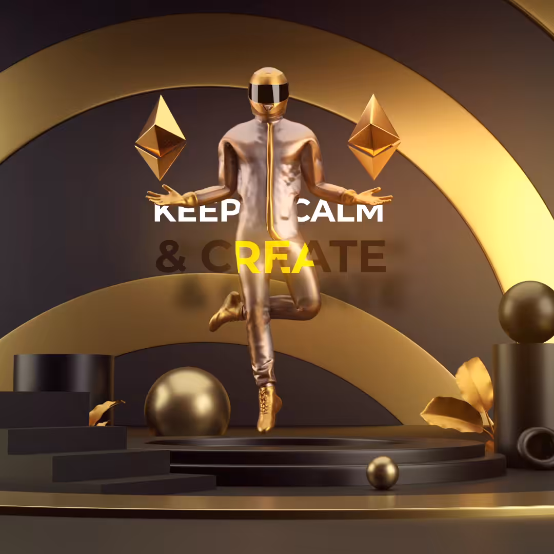 KEEP CALM & CREATE...