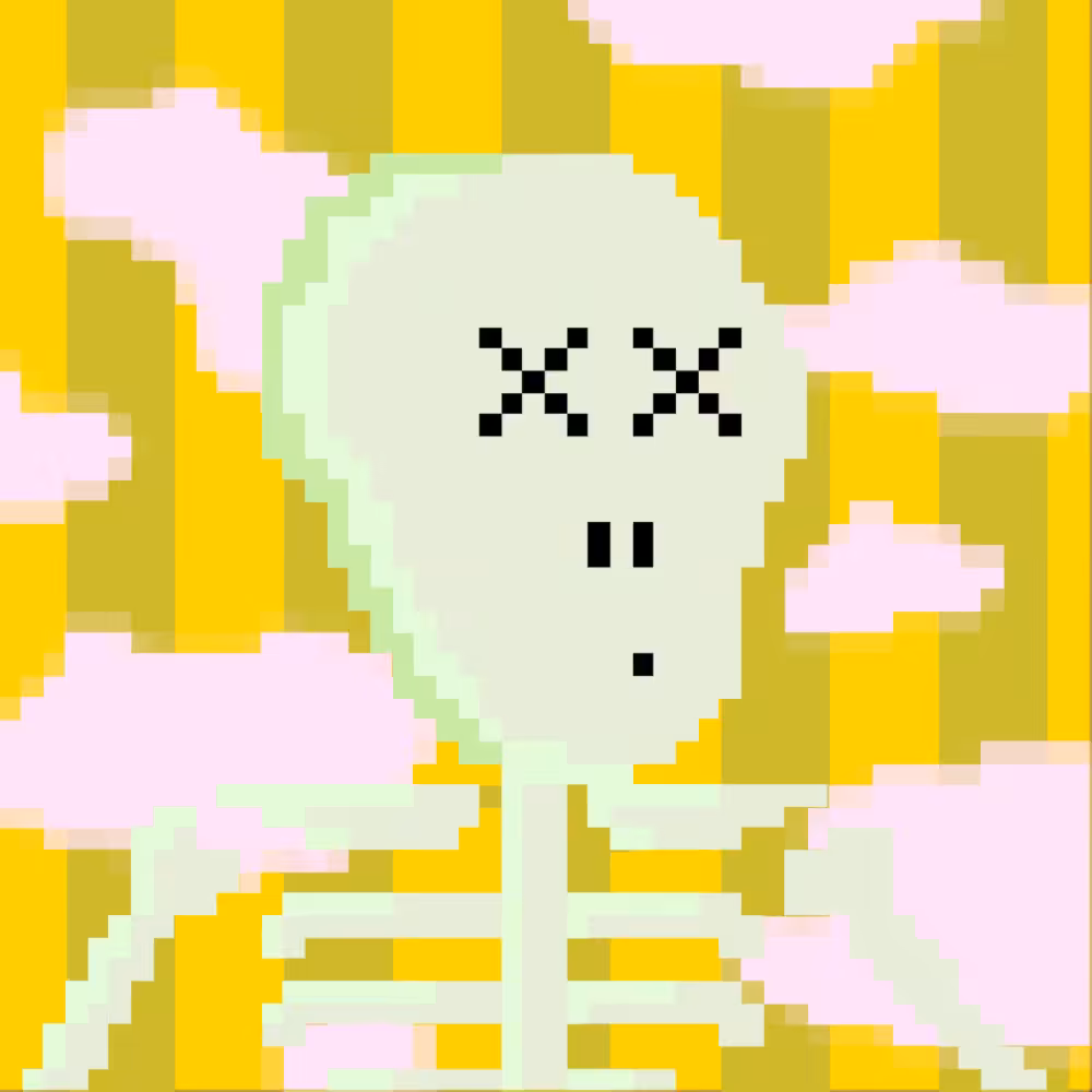 PIXEL SKULLETTI 1 #96