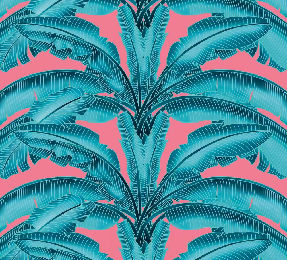 The tones of pale turquoise and pink will prevail.