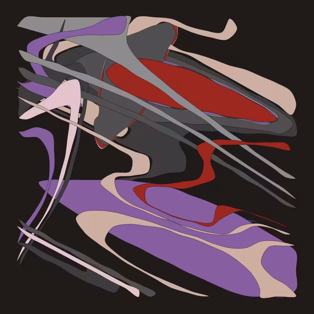 Geometric colorful shapes 3 #132