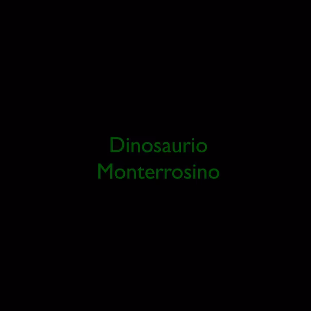 Dinosaurio Monterrosino