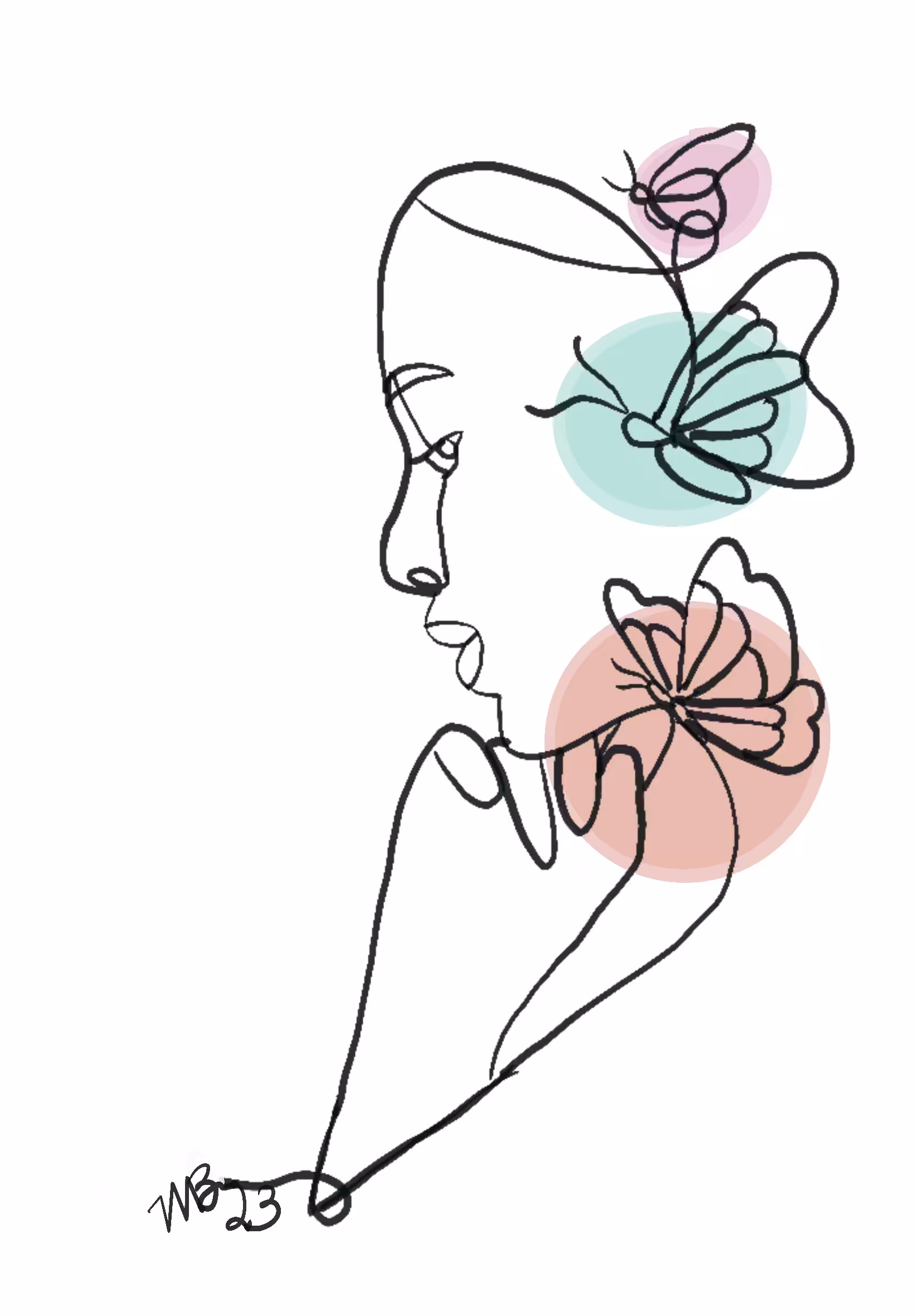 Butterfly in color