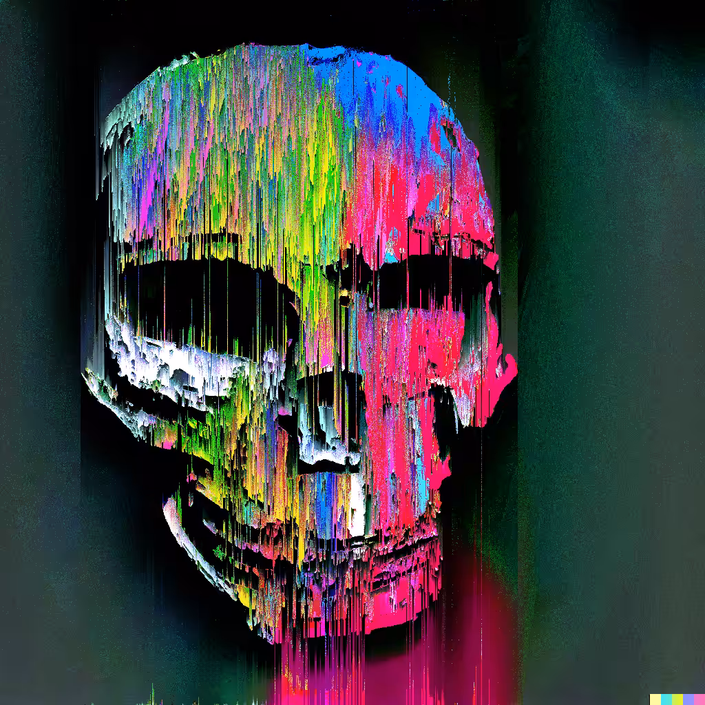FAKE BASQUIAT SKULL #33