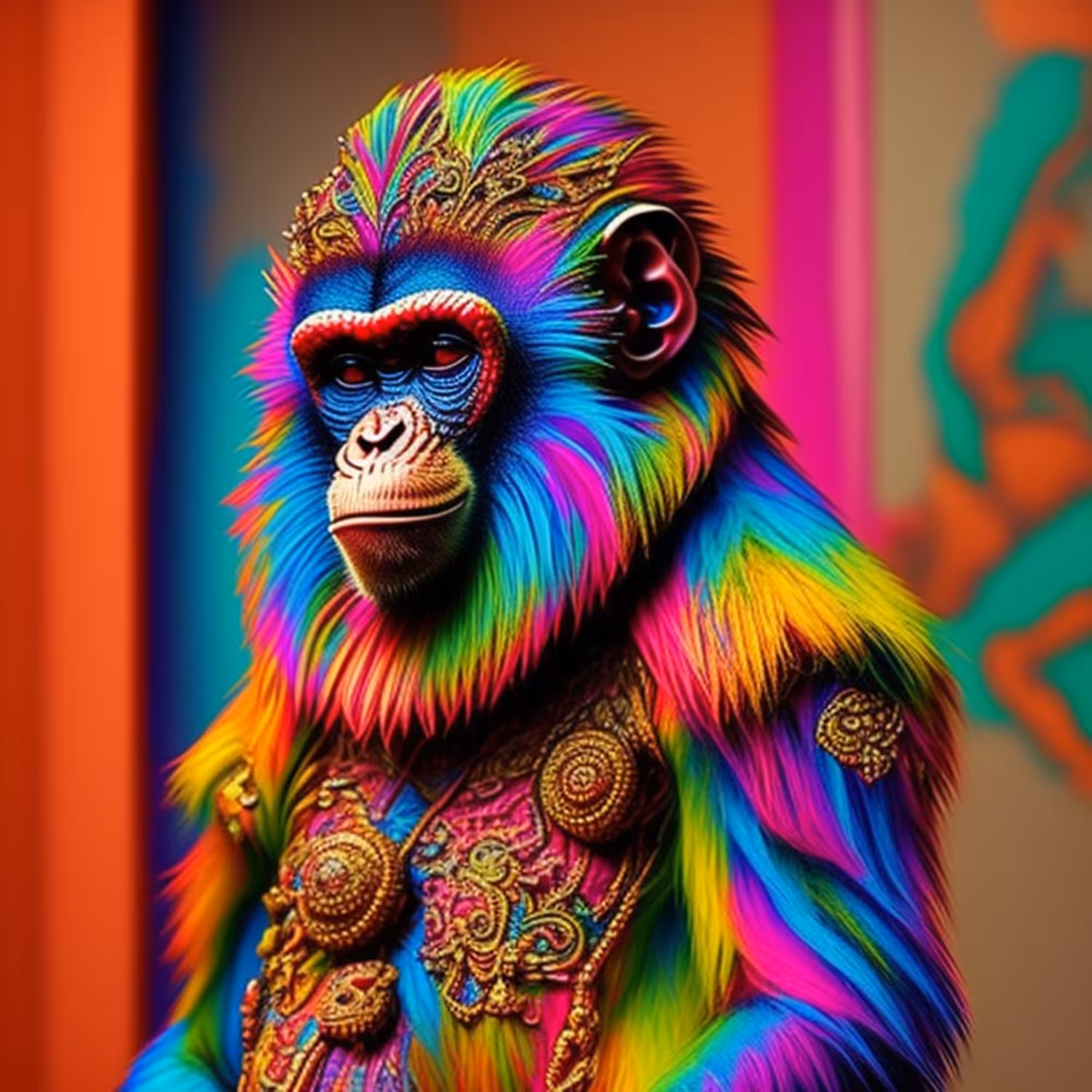Colorful world of animals#2
