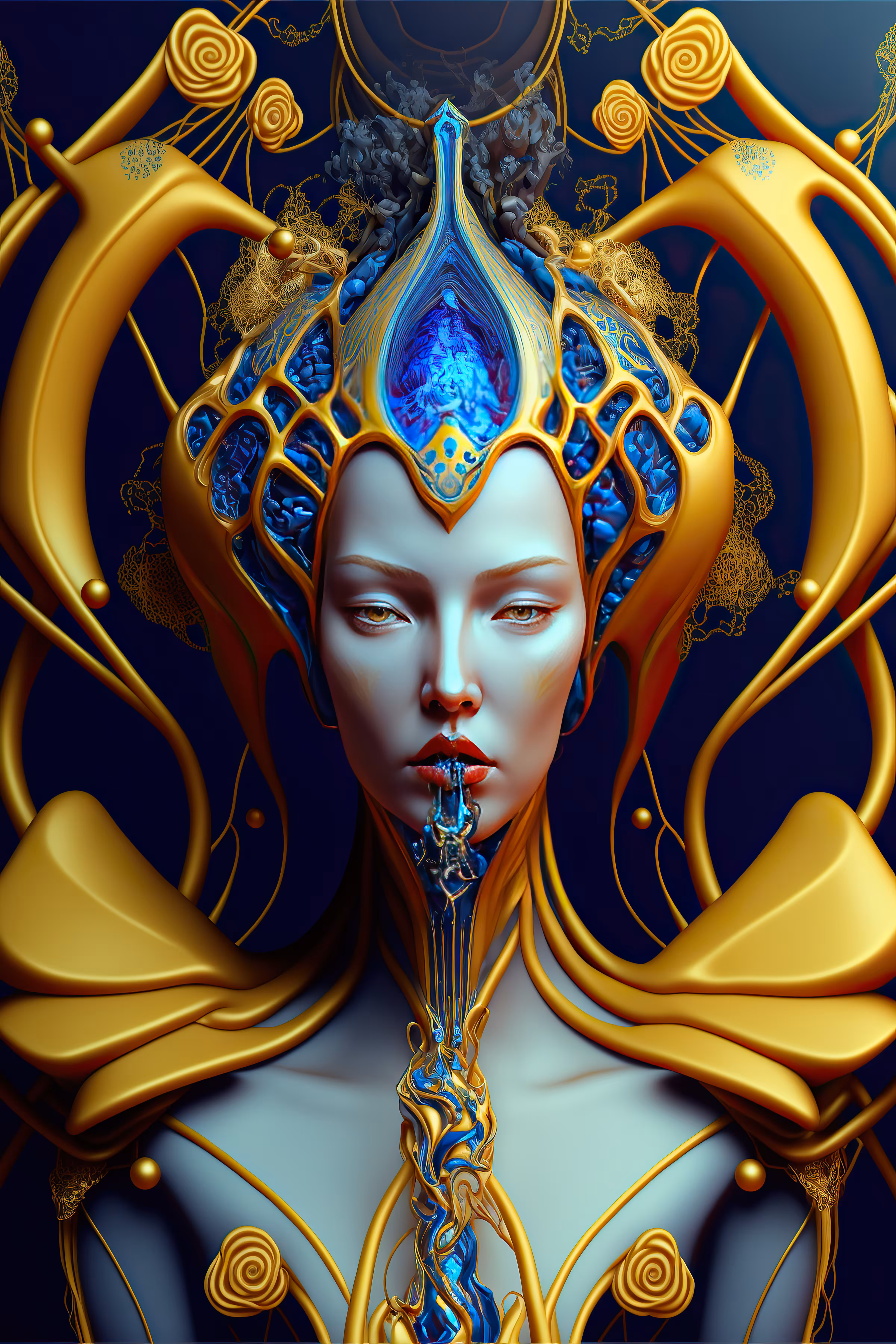 yellow + blue #4