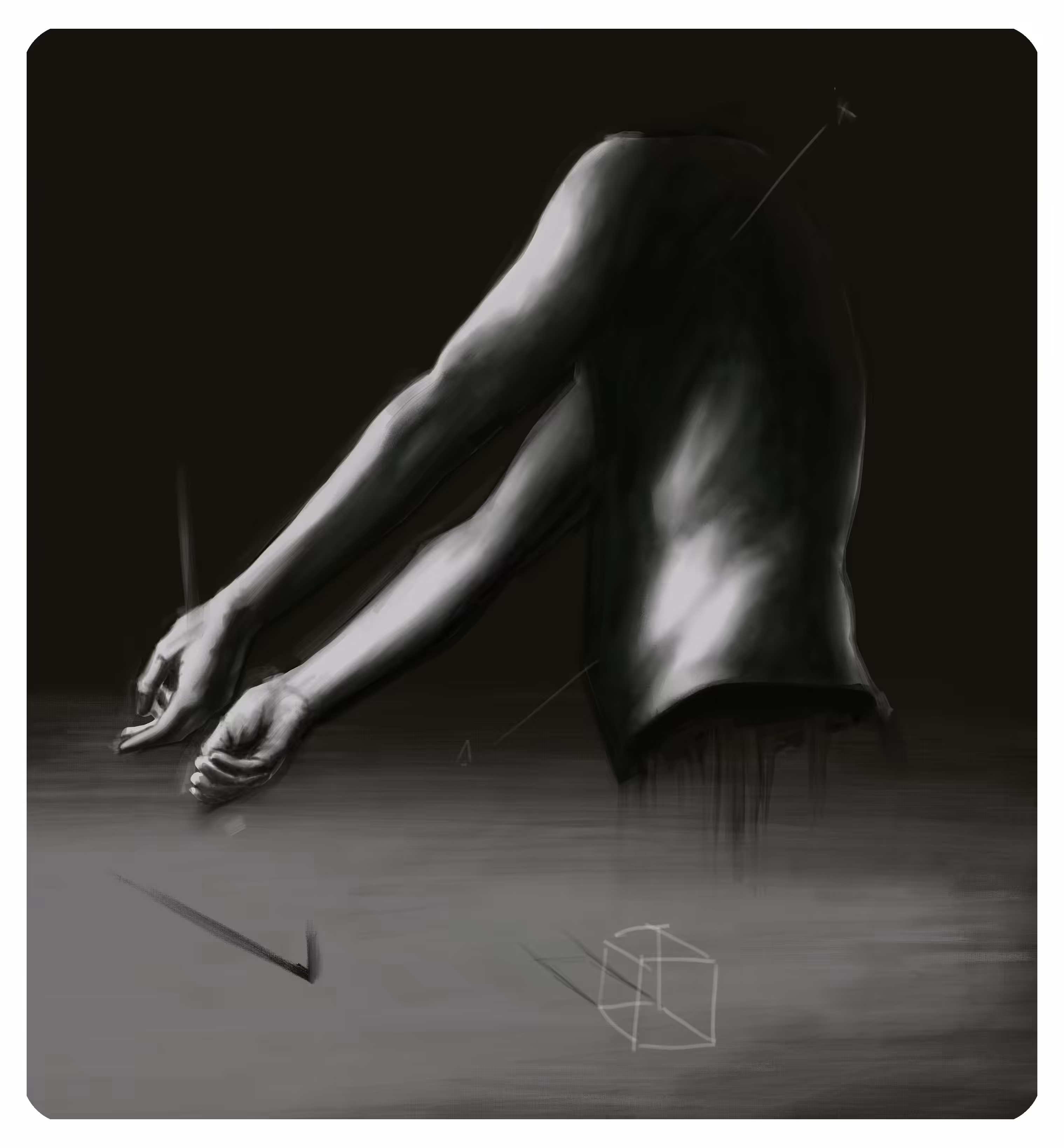 surreal cube