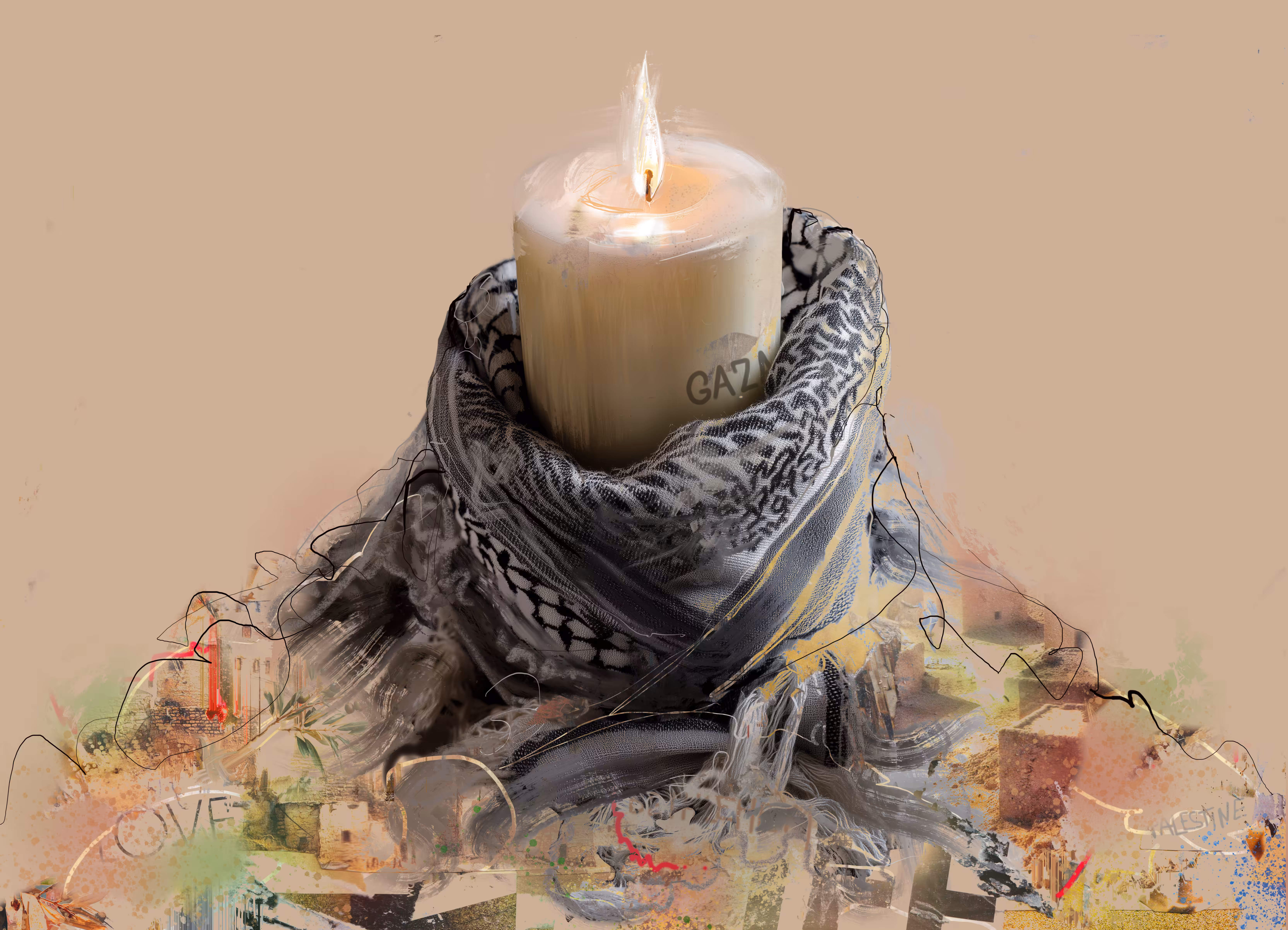 A CANDLE FOR GAZA